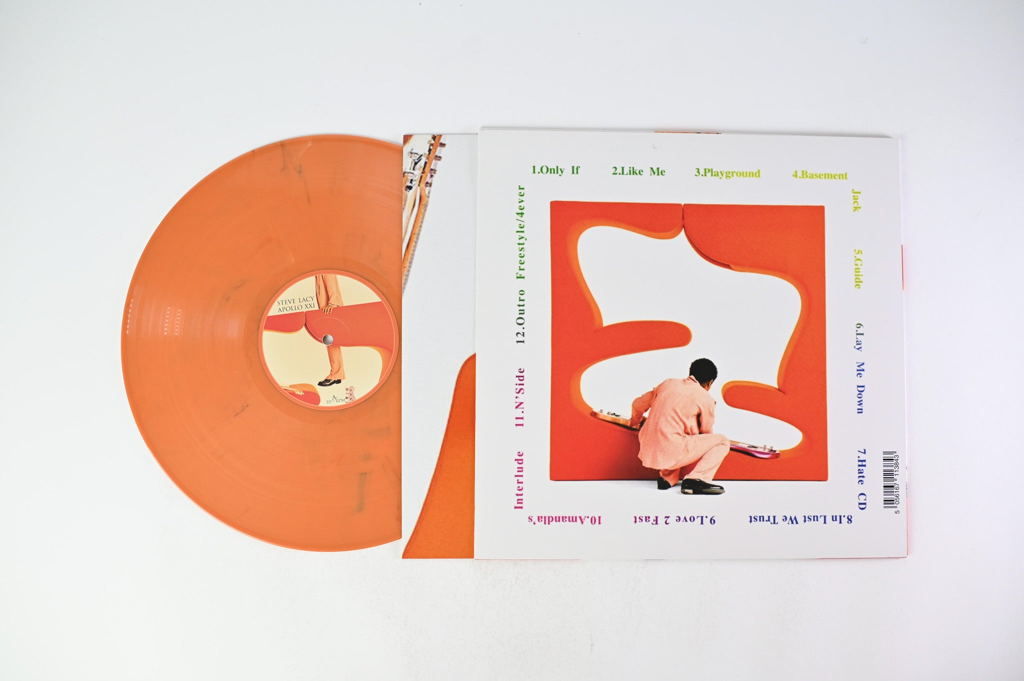 Steve Lacy - Apollo XXI Unofficial Orange Vinyl