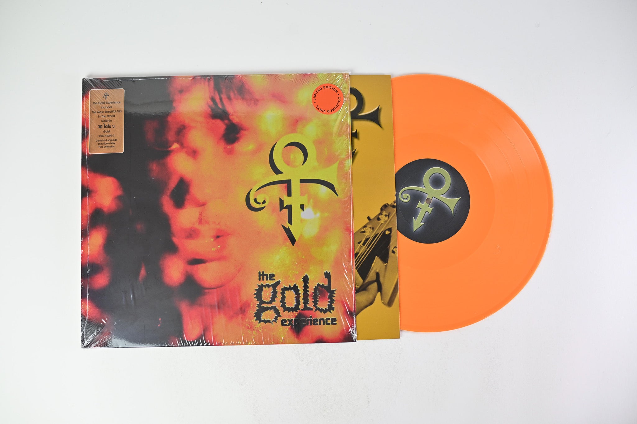 The Artist (Formerly Known As Prince) - The Gold Experience Unofficial Orange Vinyl