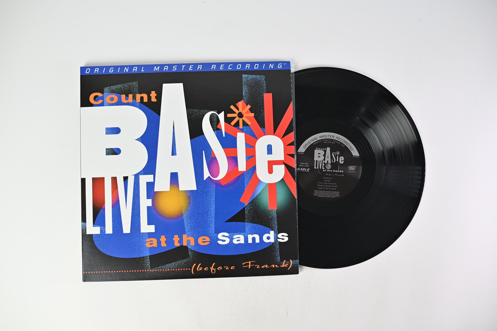 Count Basie - Live At The Sands (Before Frank) on Mobile Fidelity Sound Lab Ltd Numbered