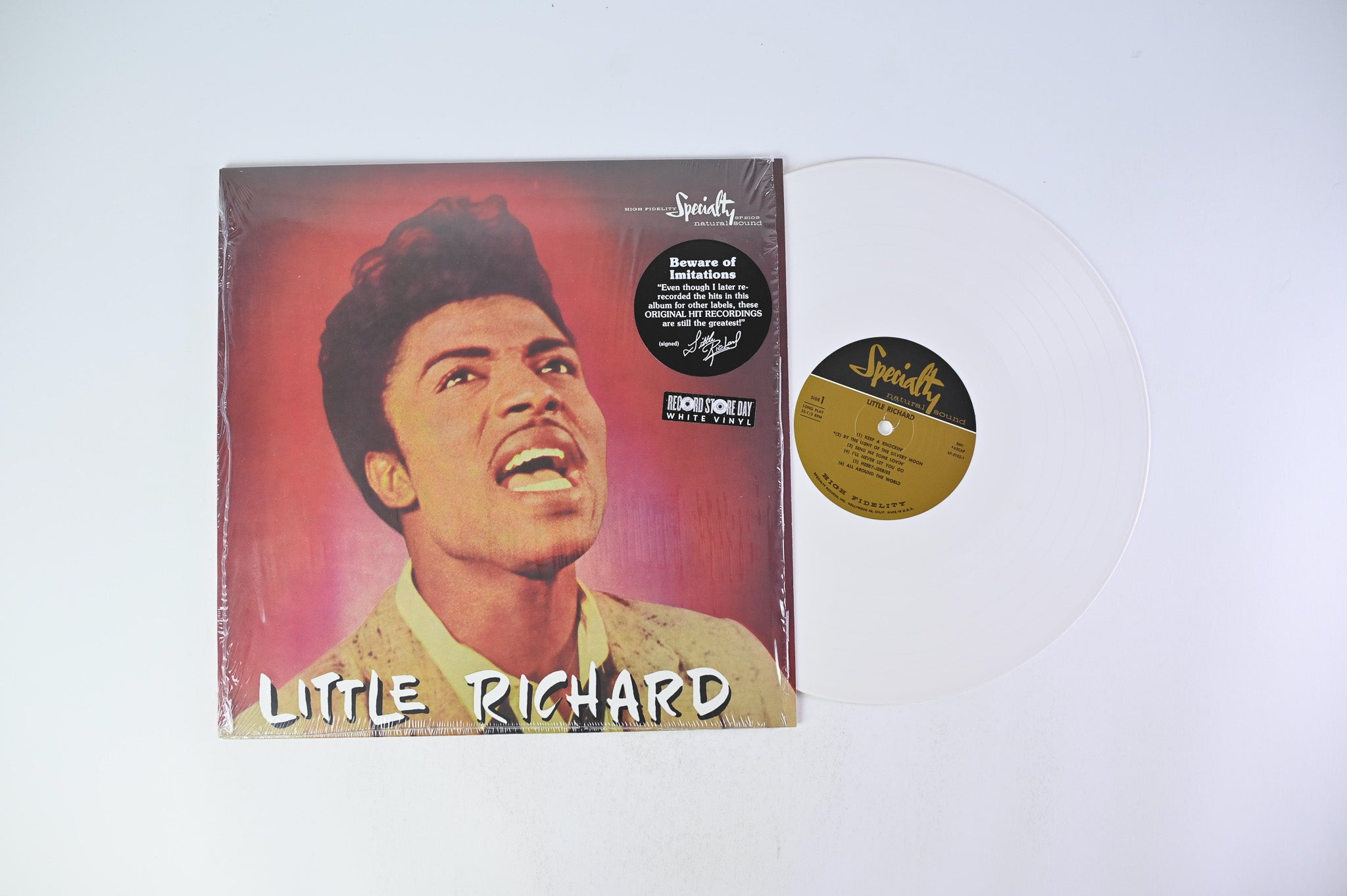 Little Richard - Little Richard on Specialty RSD BF 2014 White Vinyl Reissue