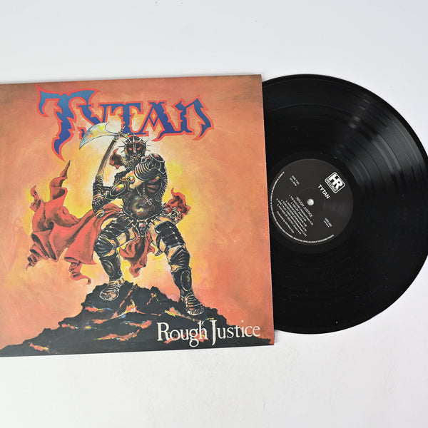 Tytan - Rough Justice on High Roller Reissue
