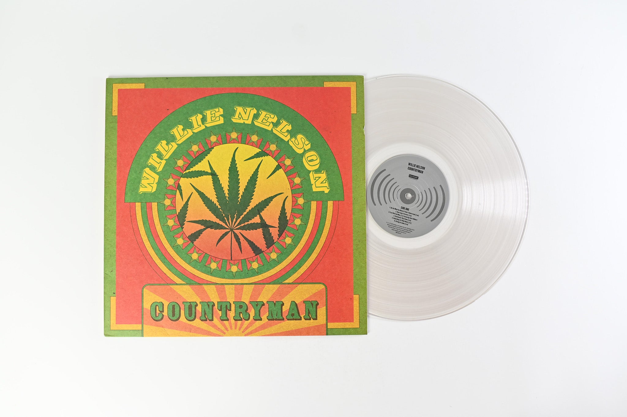 Willie Nelson - Countryman on Lost Highway Clear Vinyl
