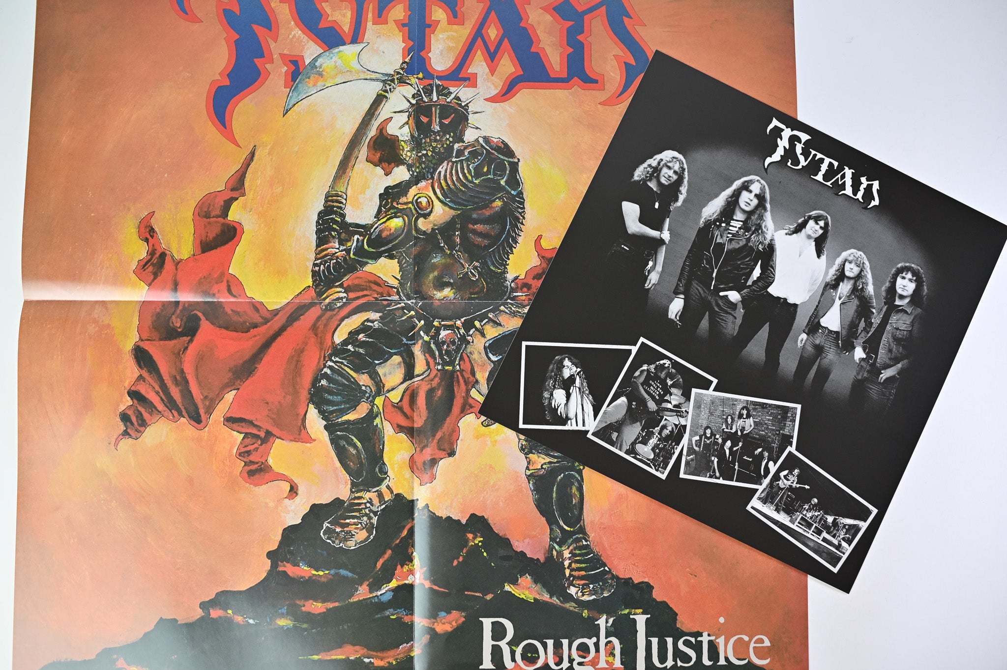 Titan タイタンRough Justice LPレコード Tytan - Rough Justice on High Roller Reissue