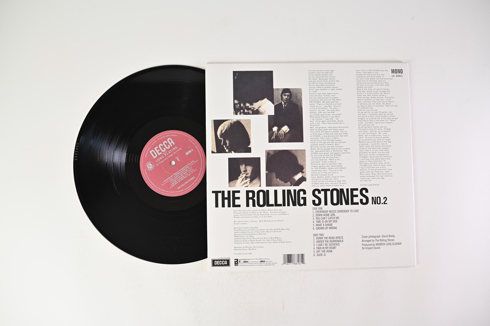 The Rolling Stones - No.2 on ABKCO Mono 180 Gram Reissue