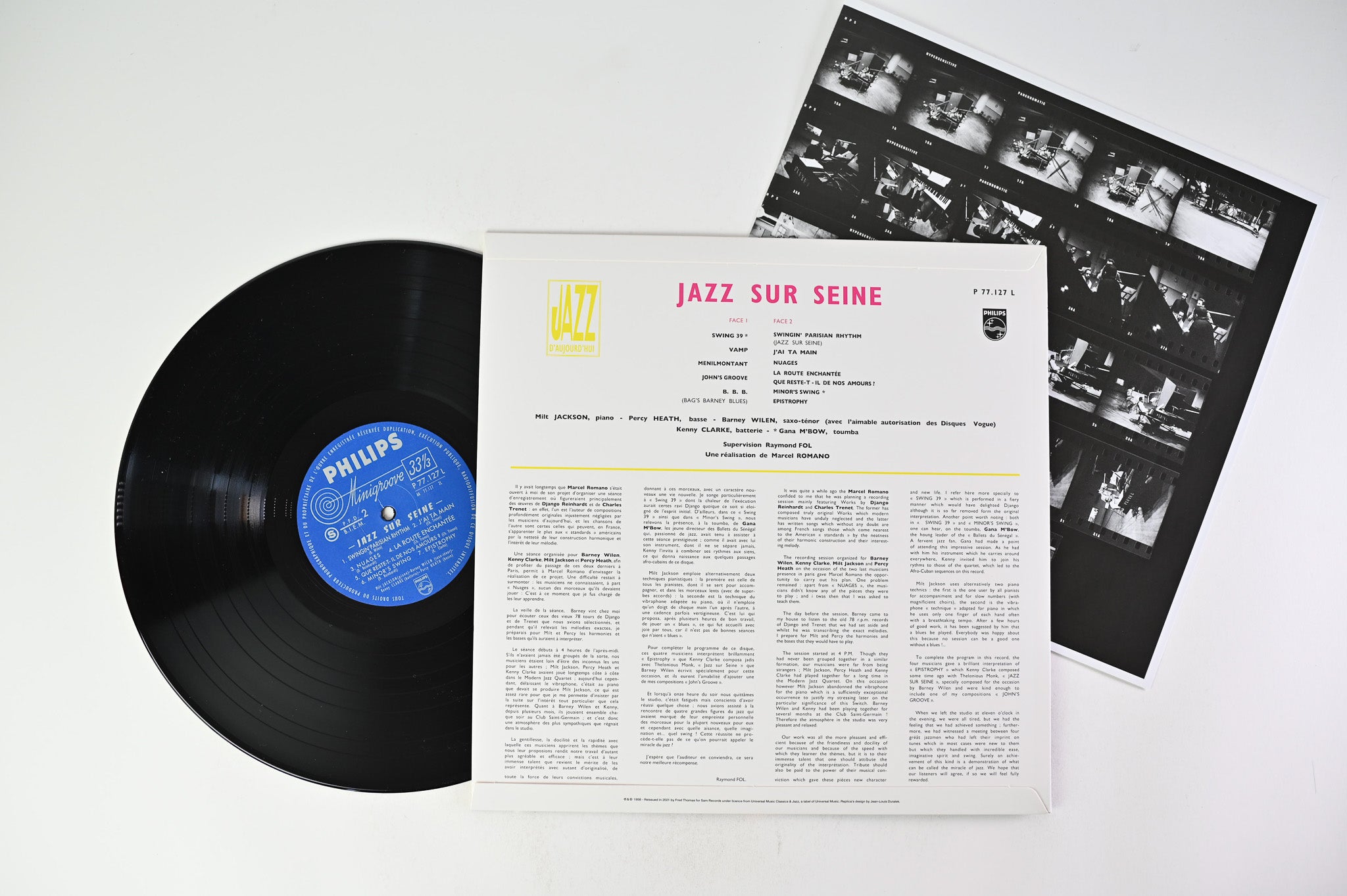 Milt Jackson - Jazz Sur Seine on SAM Ltd 180 Gram Reissue