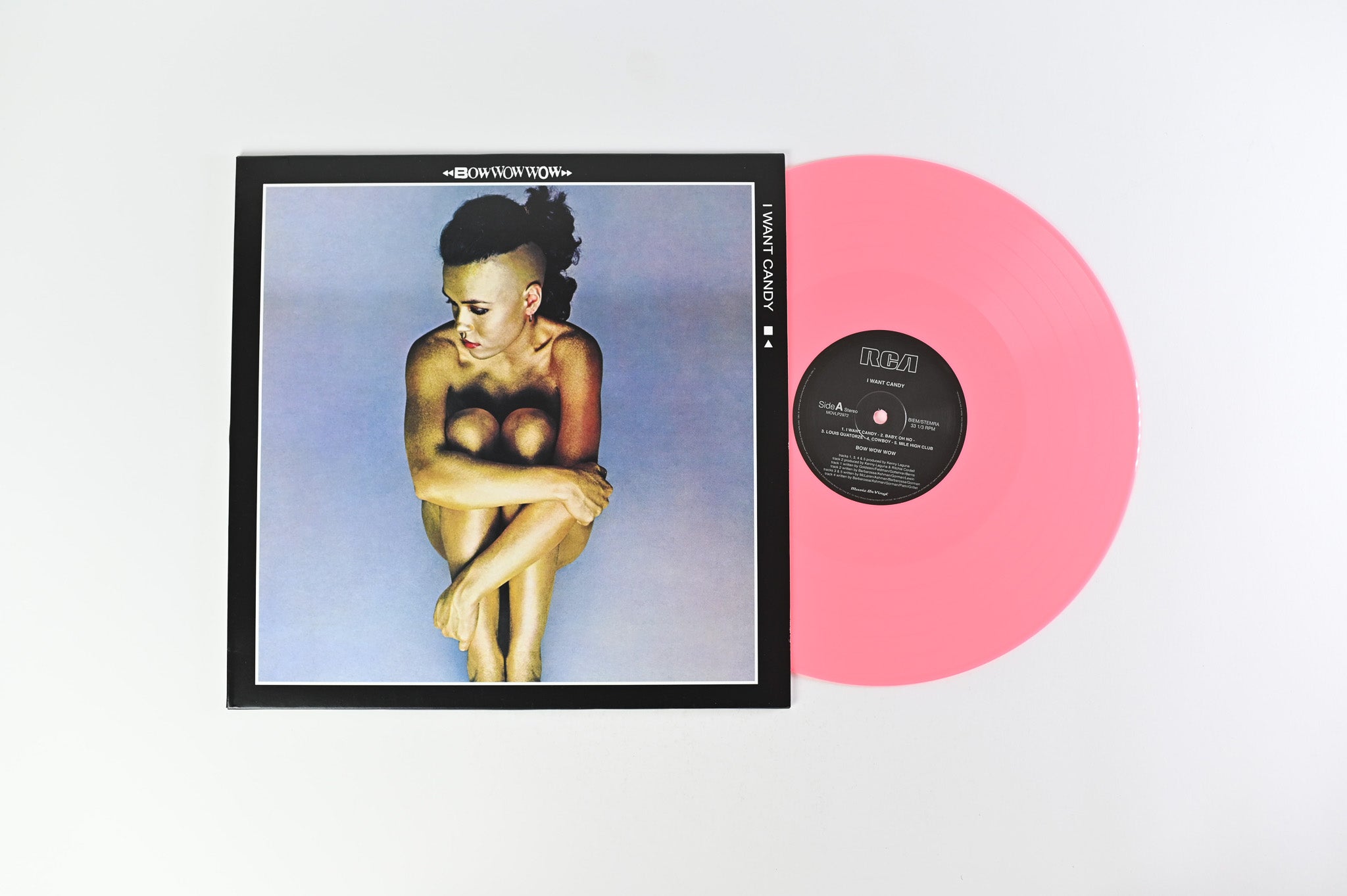 Bow Wow Wow - I Want Candy on Music On Vinyl Numbered Reissue on Pink Vinyl