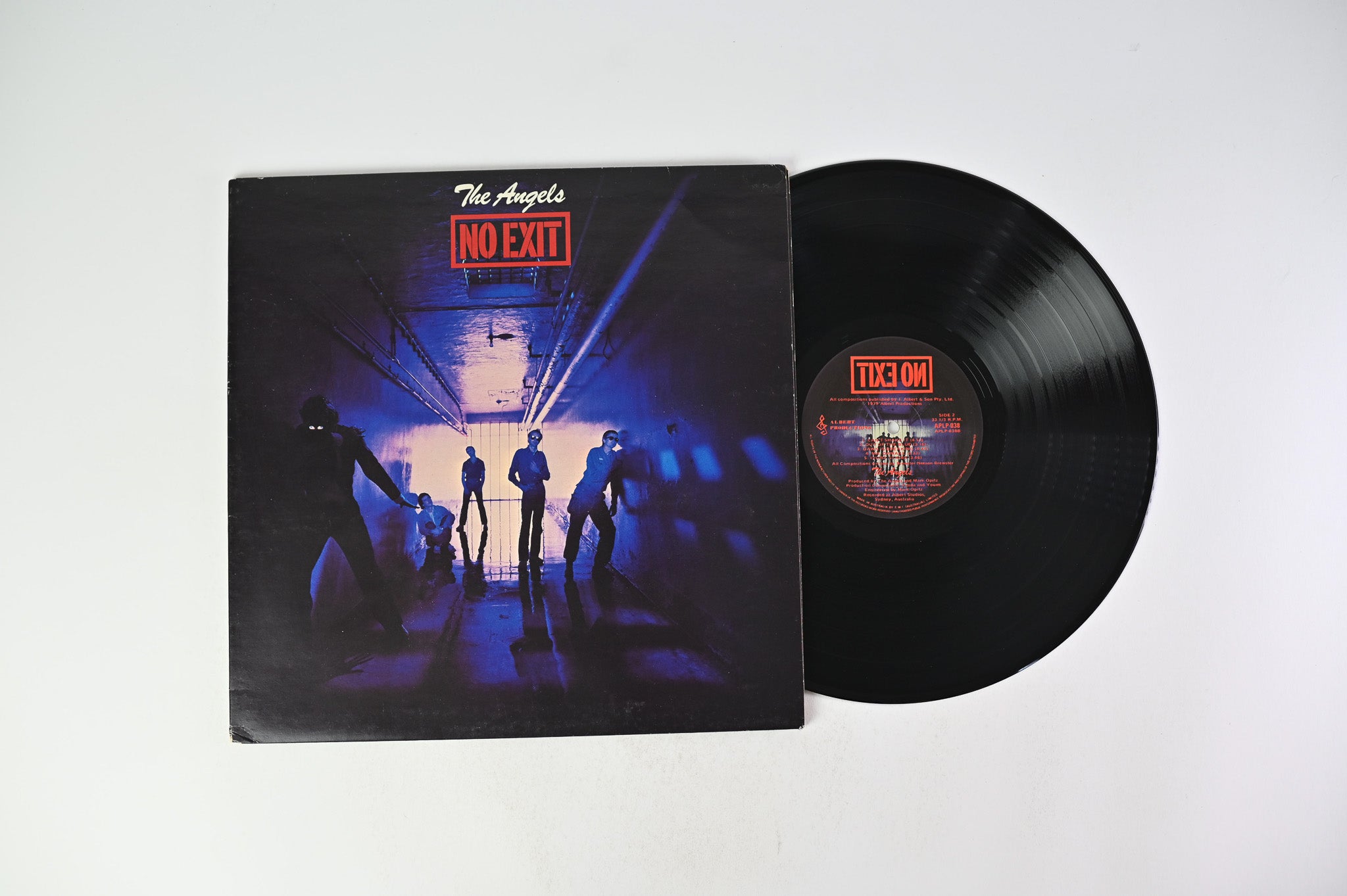 The Angels - No Exit on Albert Productions Australian Pressing