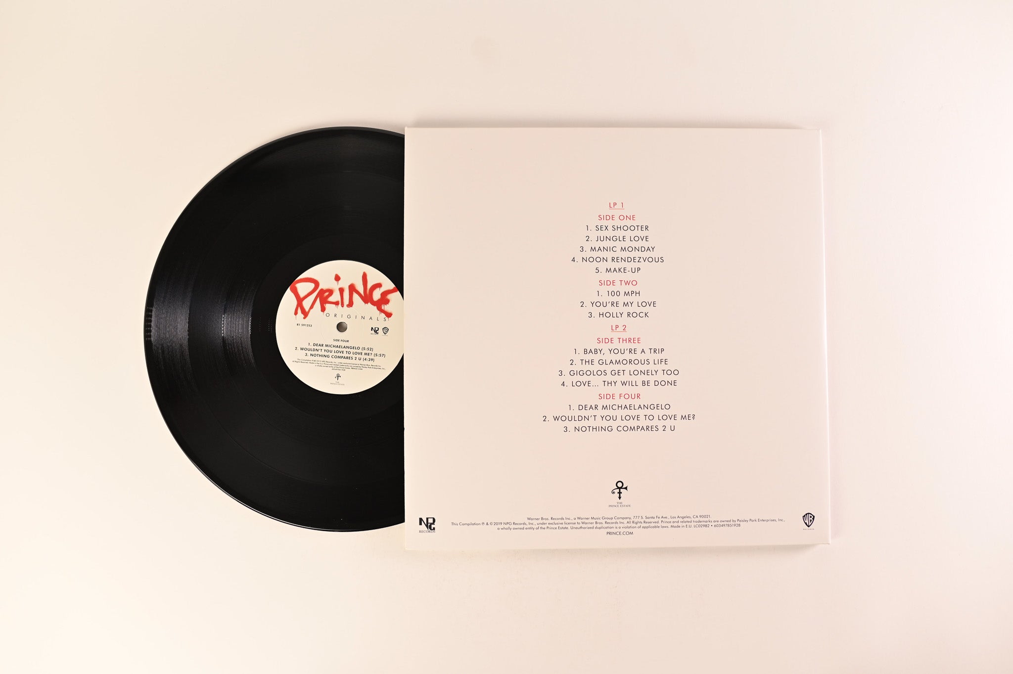 Prince - Originals on Warner Bros./NPG Records/The Prince Estate