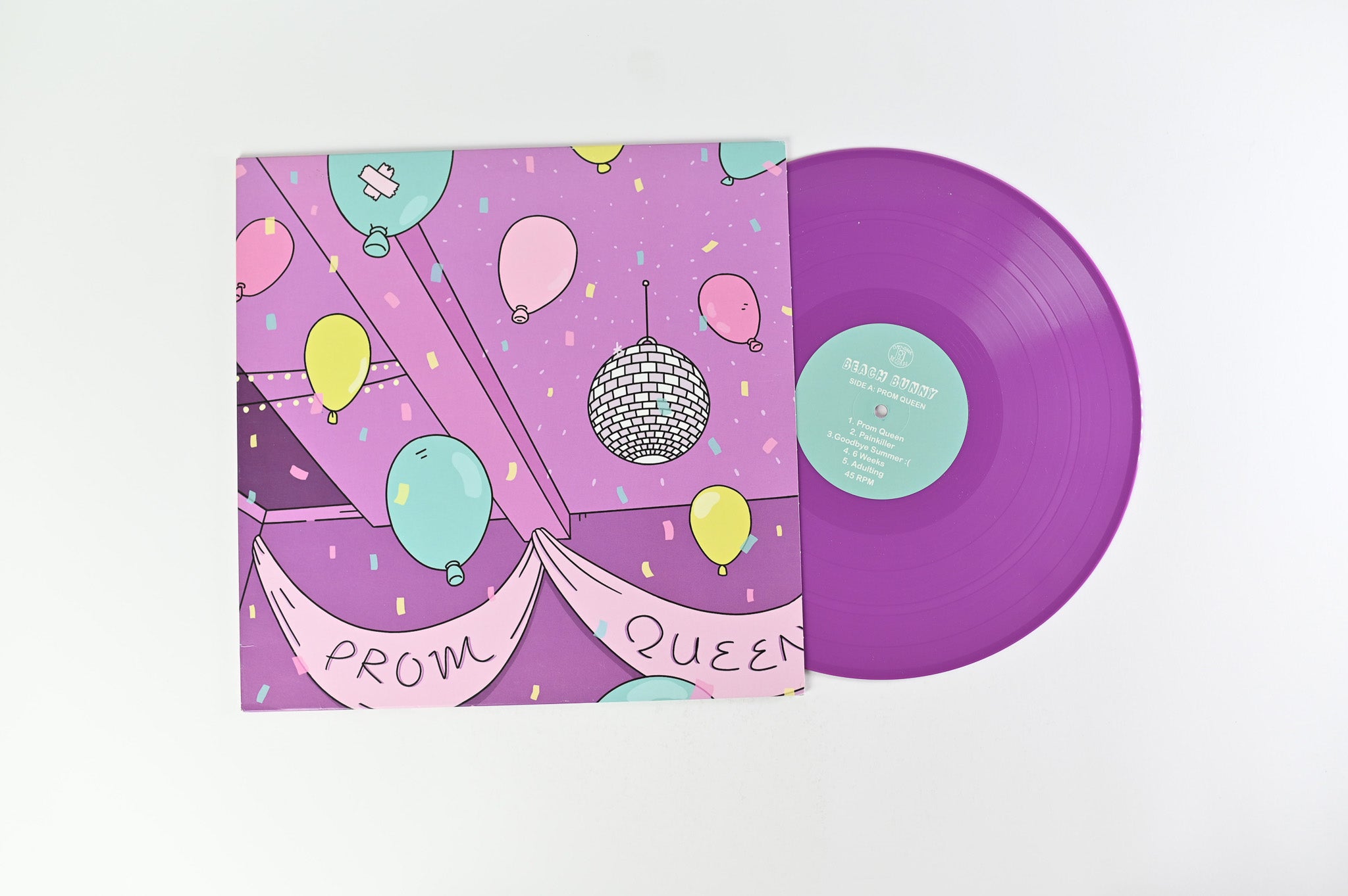 Beach Bunny - Prom Queen / Crybaby + Sports on Open Door Ltd Purple