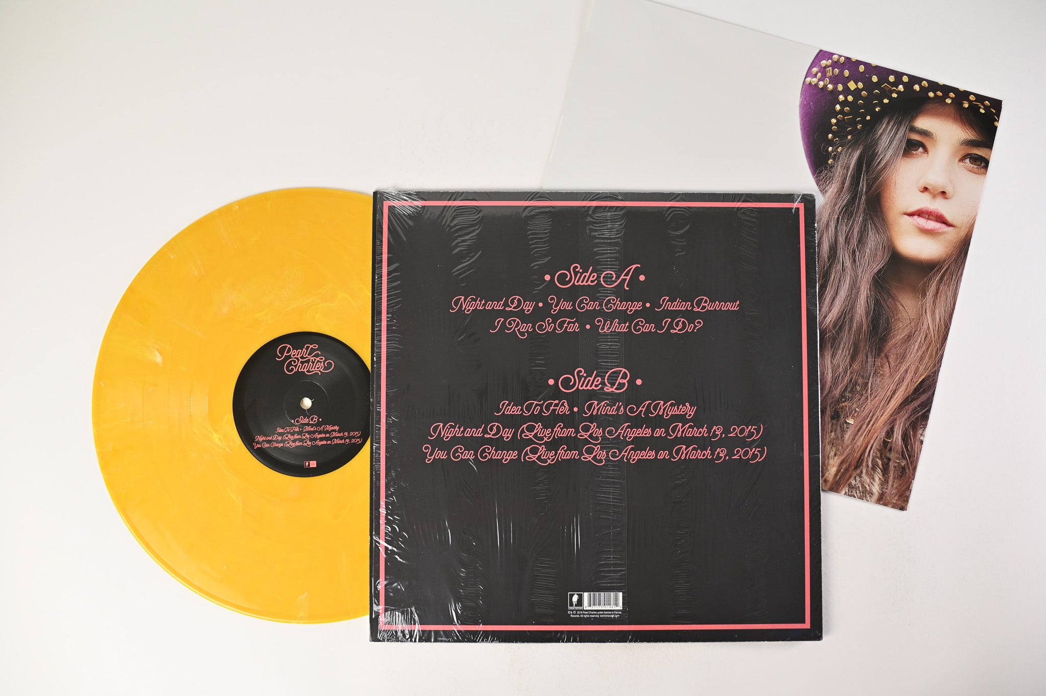 Pearl Charles - Pearl Charles on Kanine Records Yellow Vinyl