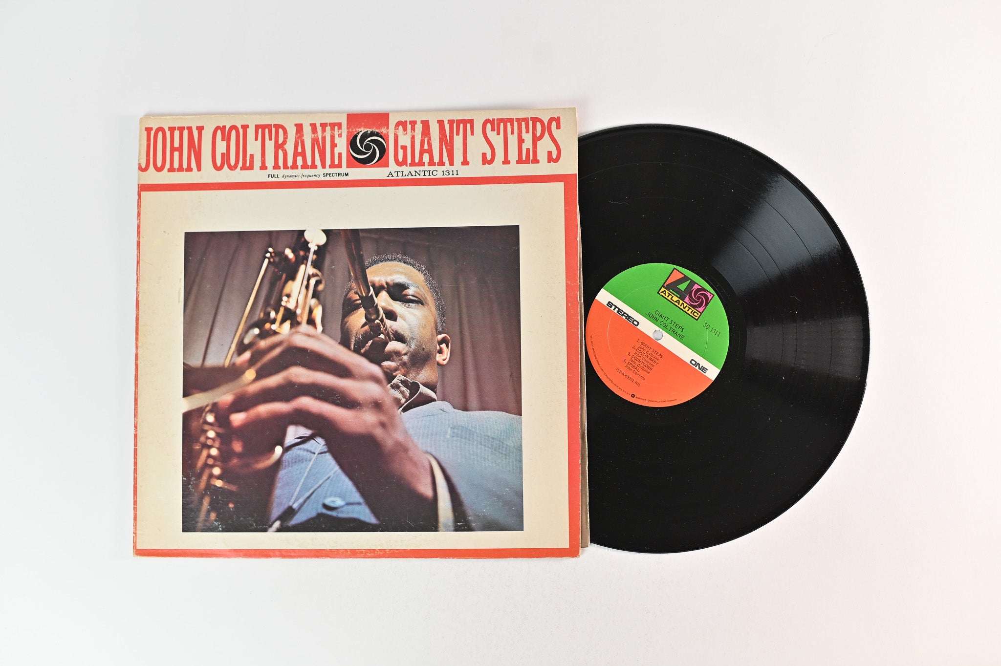John Coltrane - Giant Steps on Atlantic Stereo Reissue