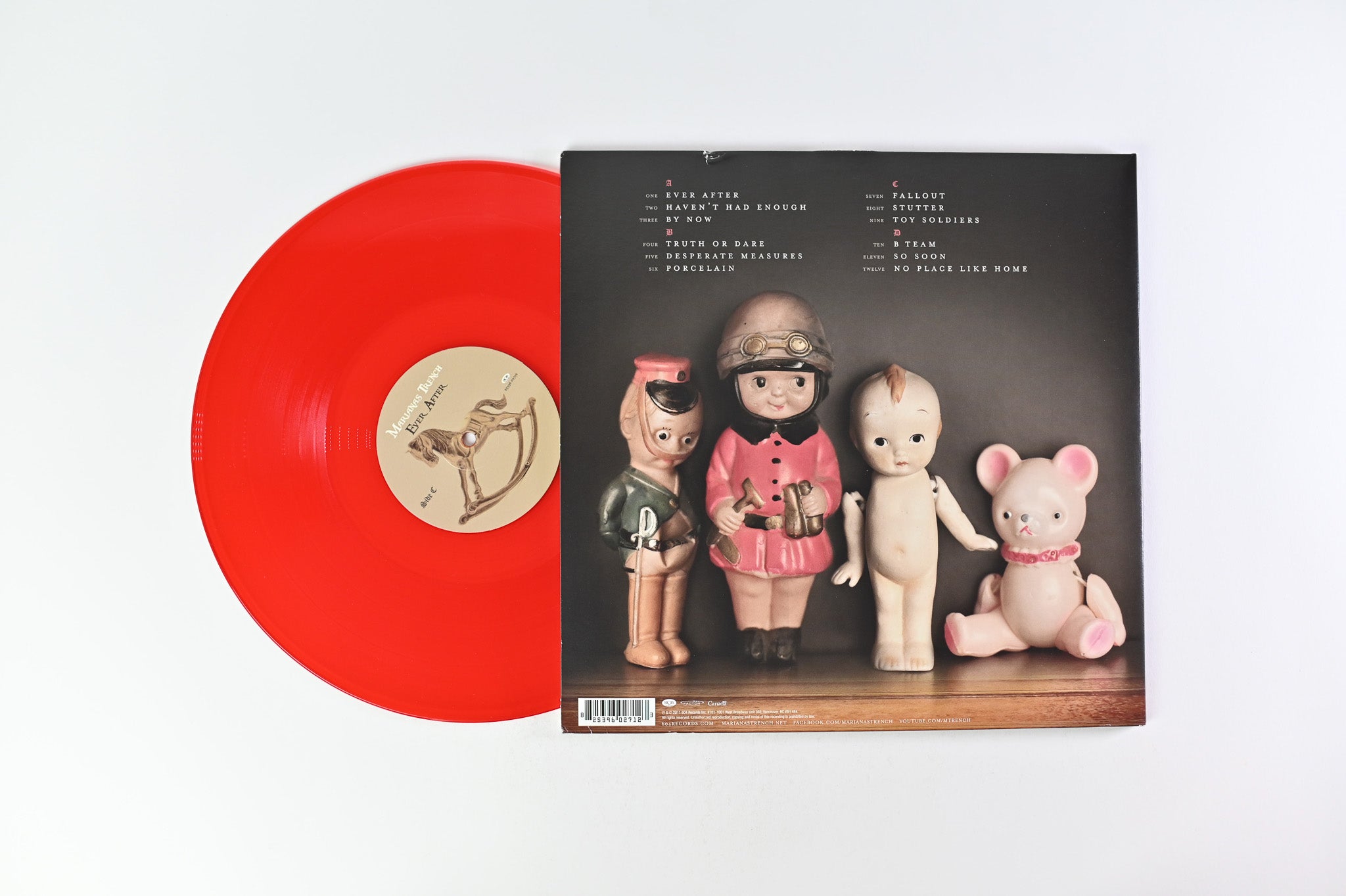 Marianas Trench - Ever After on 604 Records Ltd. Reissue on Red Vinyl