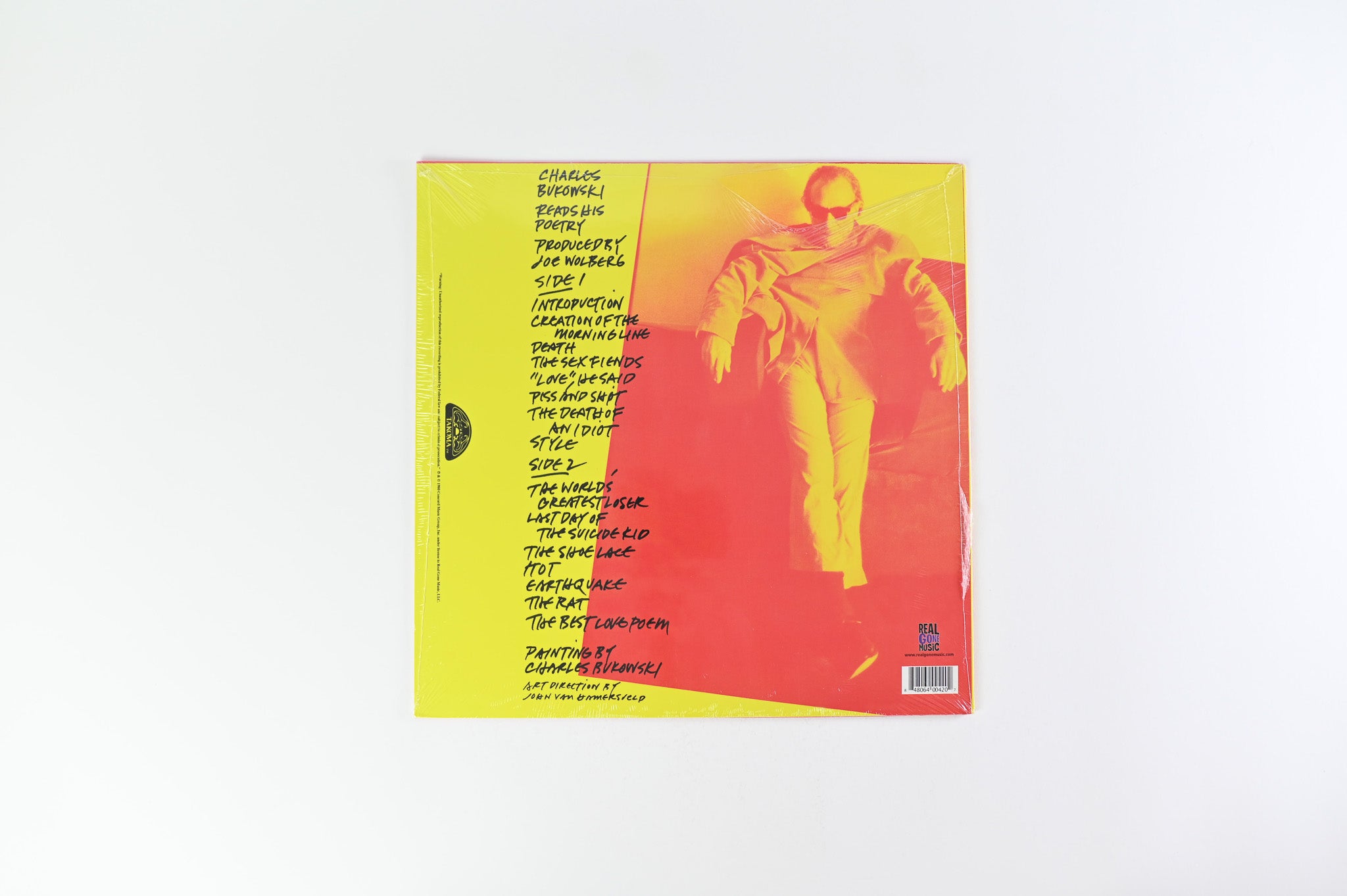 Charles Bukowski - Reads His Poetry on Real Gone Yellow Sealed