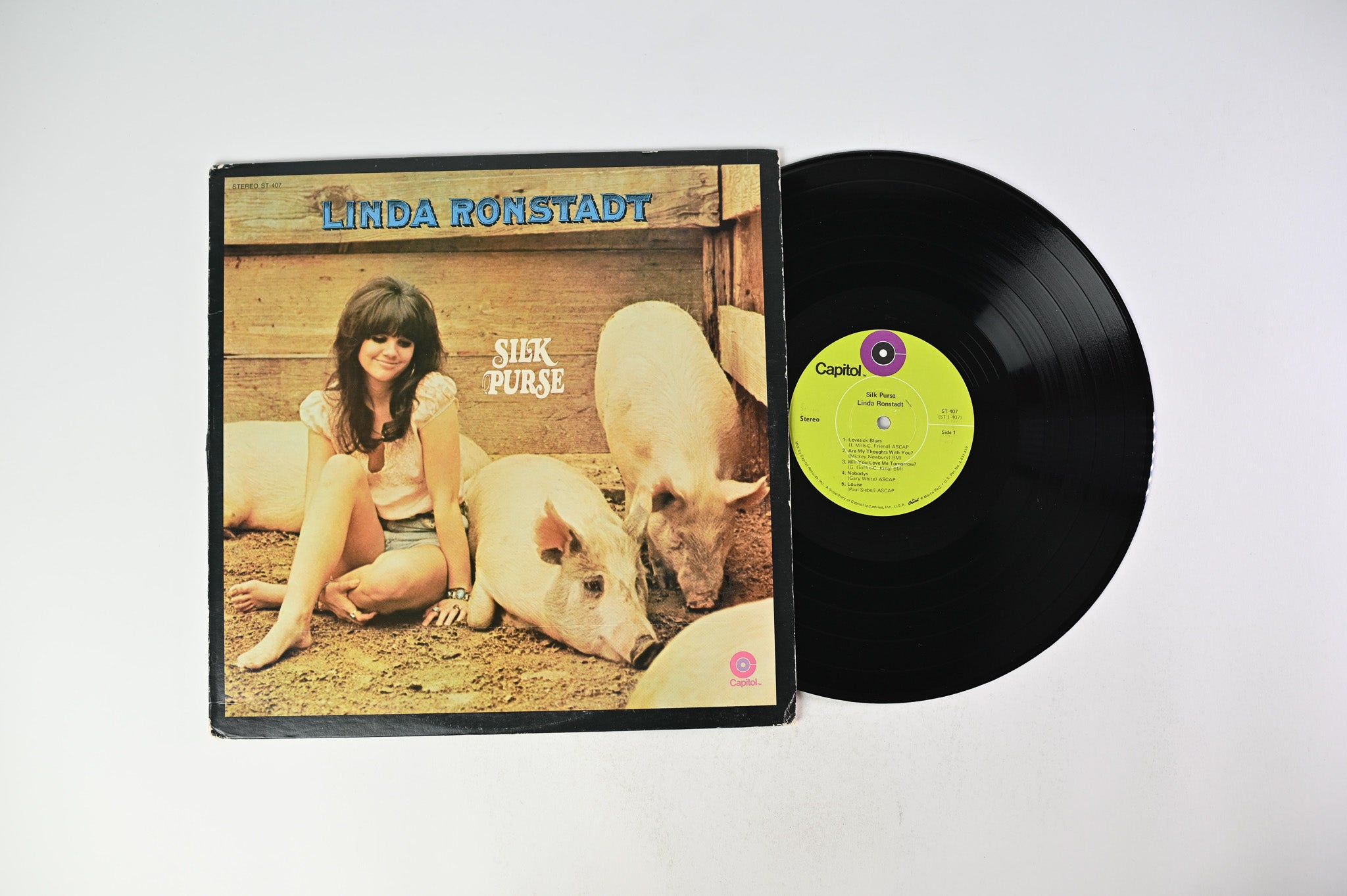 Linda Ronstadt - Silk Purse on Capitol