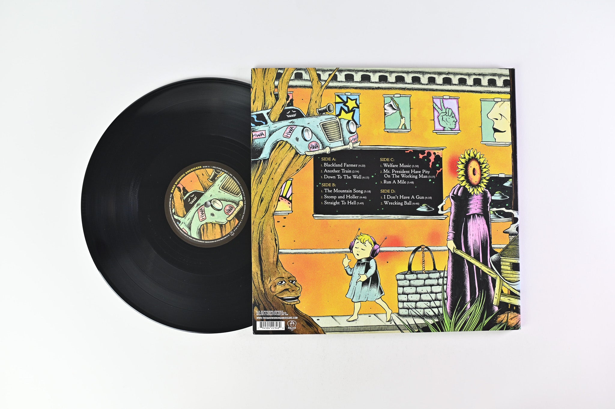 Hard Working Americans - Hard Working Americans on Melvin Records