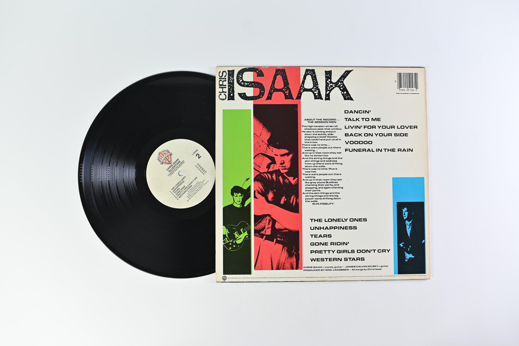 Chris Isaak - Silvertone on Warner Bros. Records