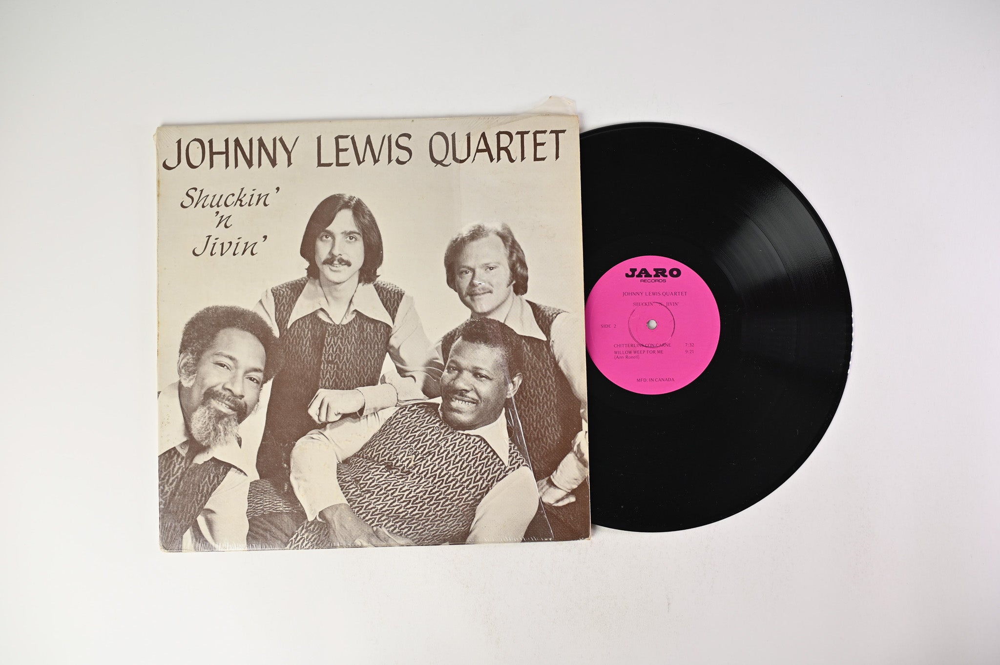Johnny Lewis Quartet - Shuckin' 'N Jivin' on Jaro Records