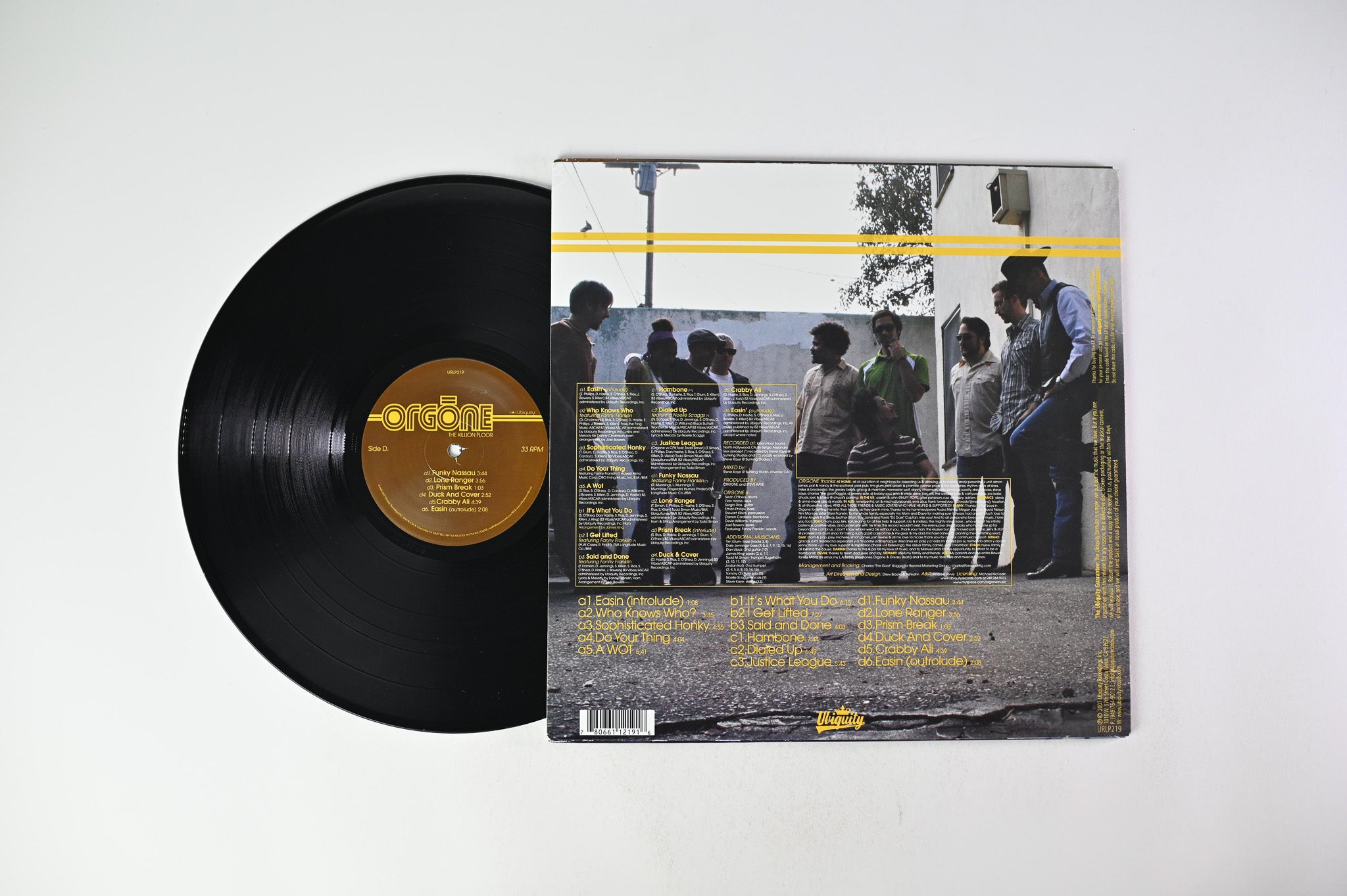 Orgone - The Killion Floor on Ubiquity