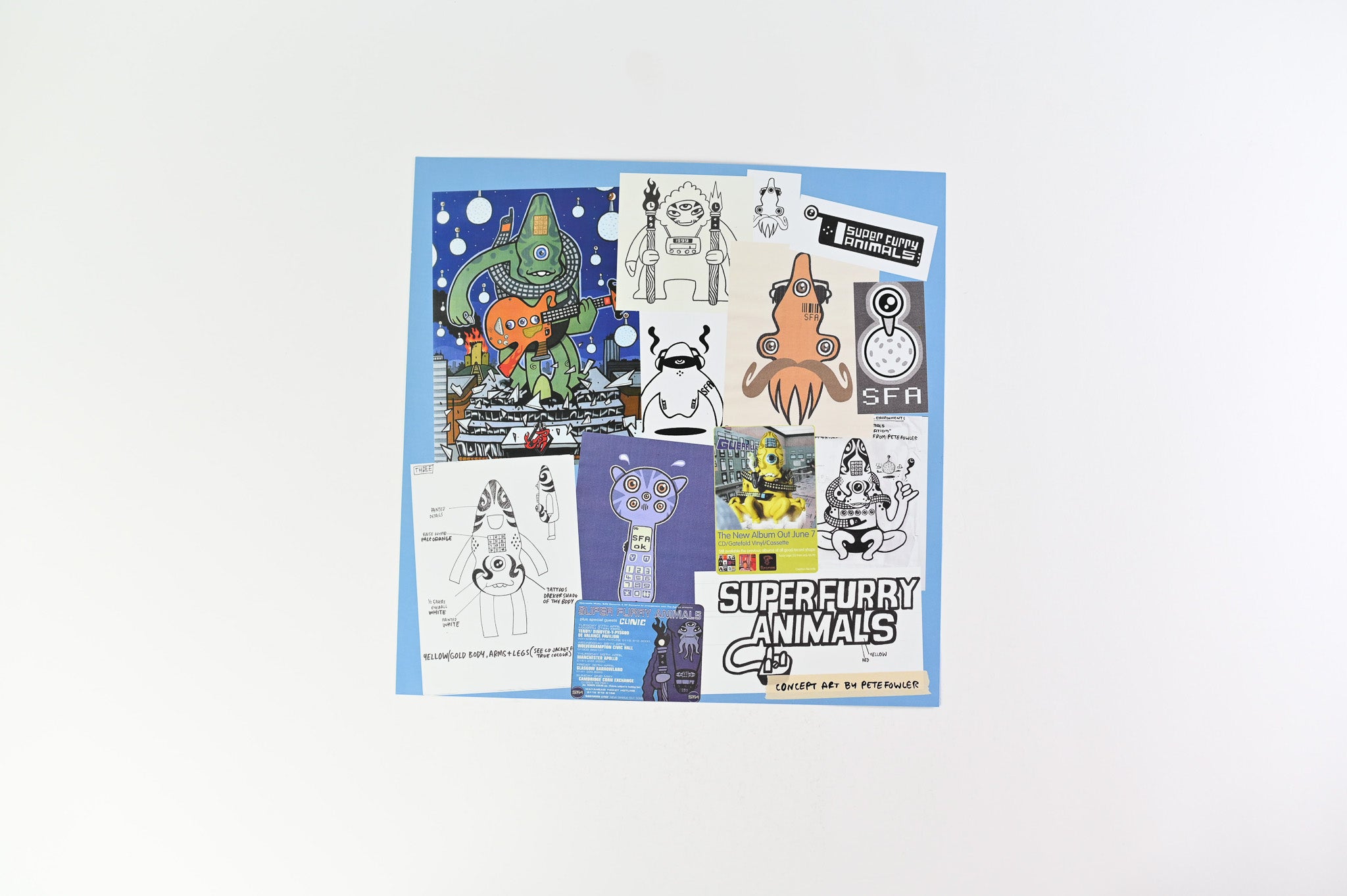 Super Furry Animals - Guerrilla on BMG Reissue 45 RPM