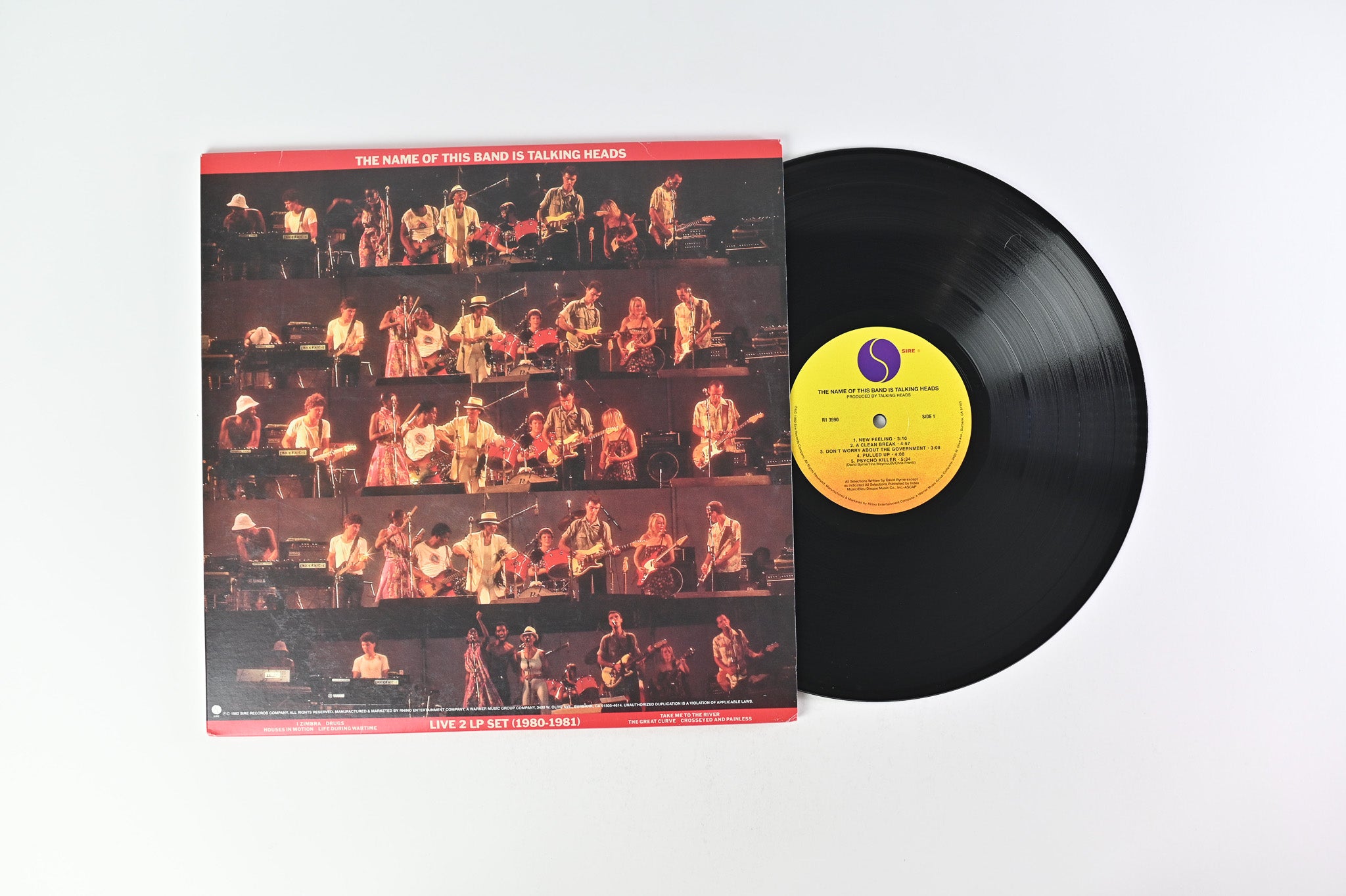 Talking Heads - The Name Of This Band Is Talking Heads on Sire/Rhino Reissue