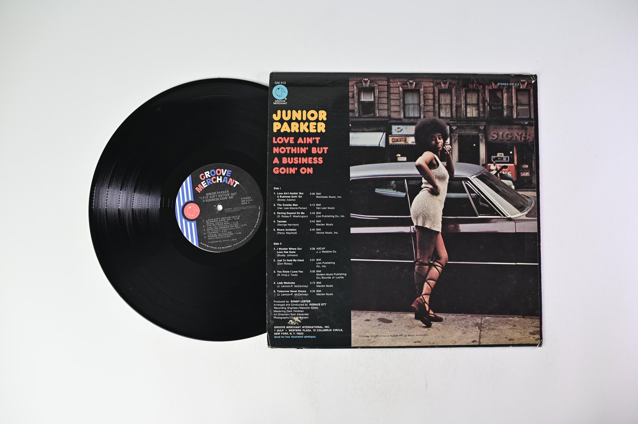 Little Junior Parker - Love Ain't Nothin' But A Business Goin' On Reissue on Groove Merchant