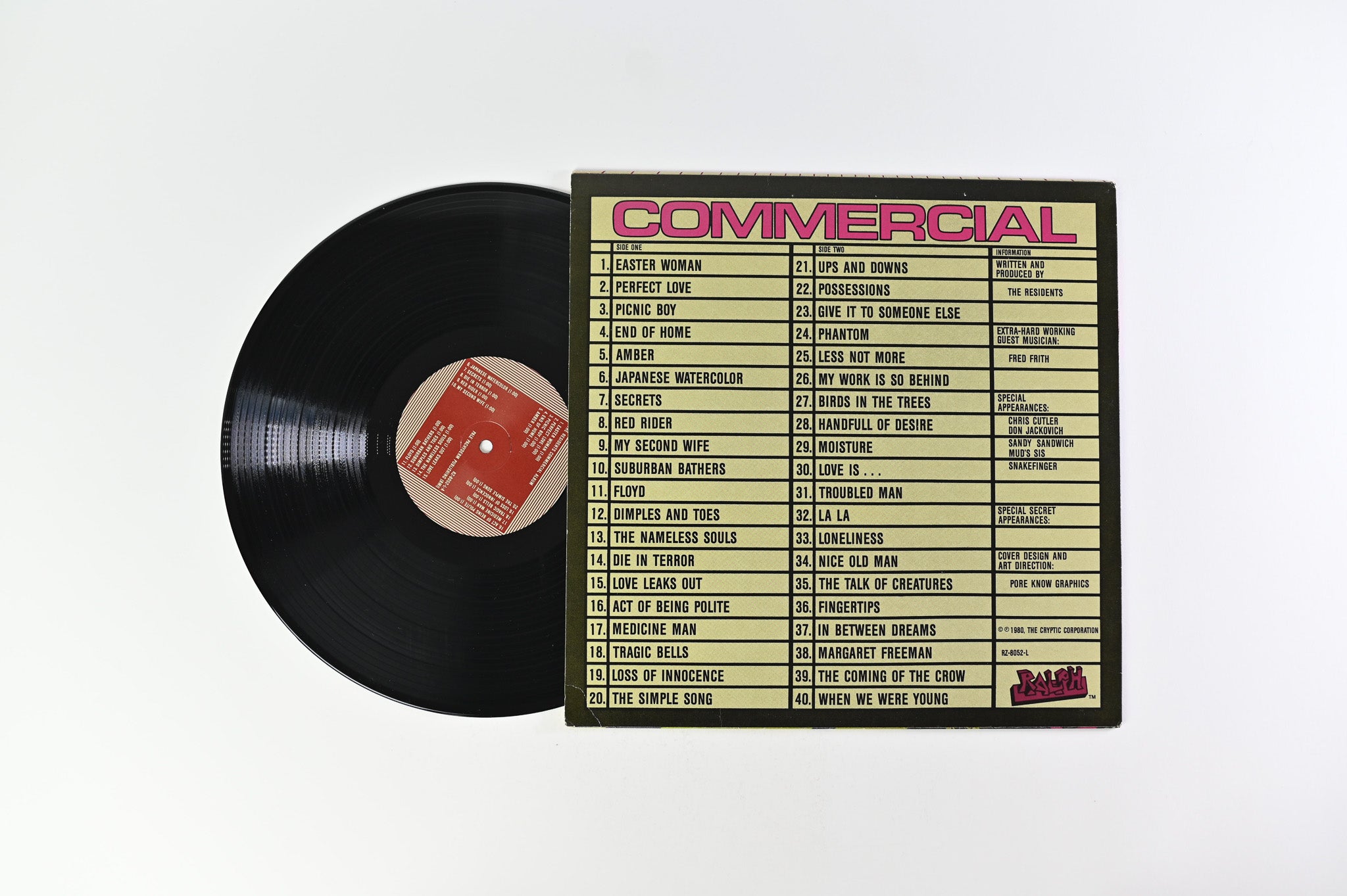 The Residents - Commercial Album on Ralph Records, Misprint