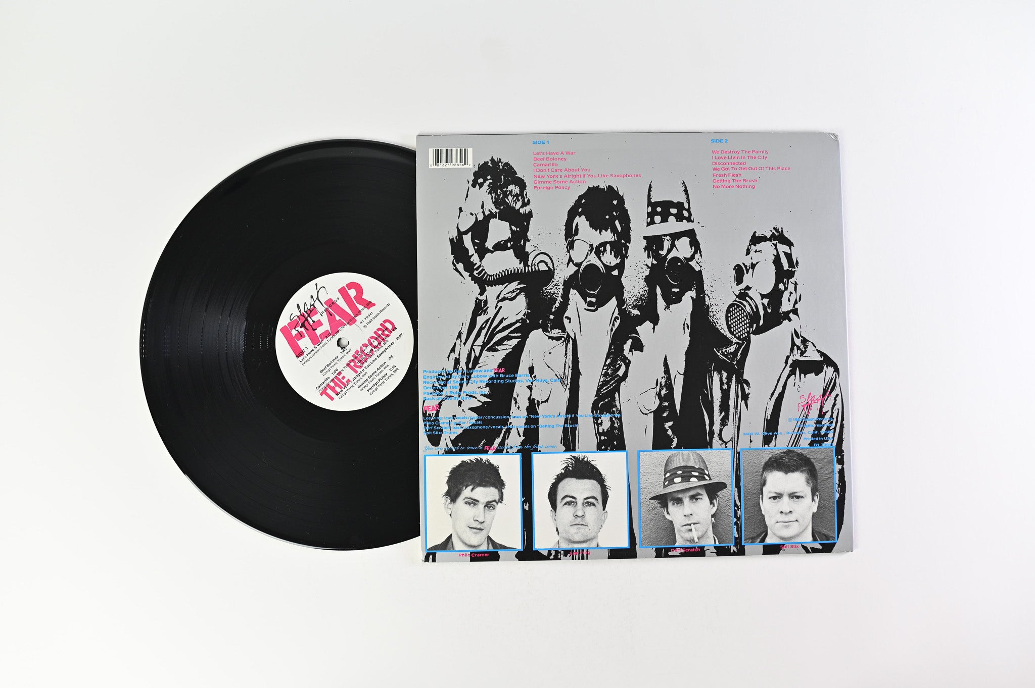 Fear - The Record on Rhino Records Reissue