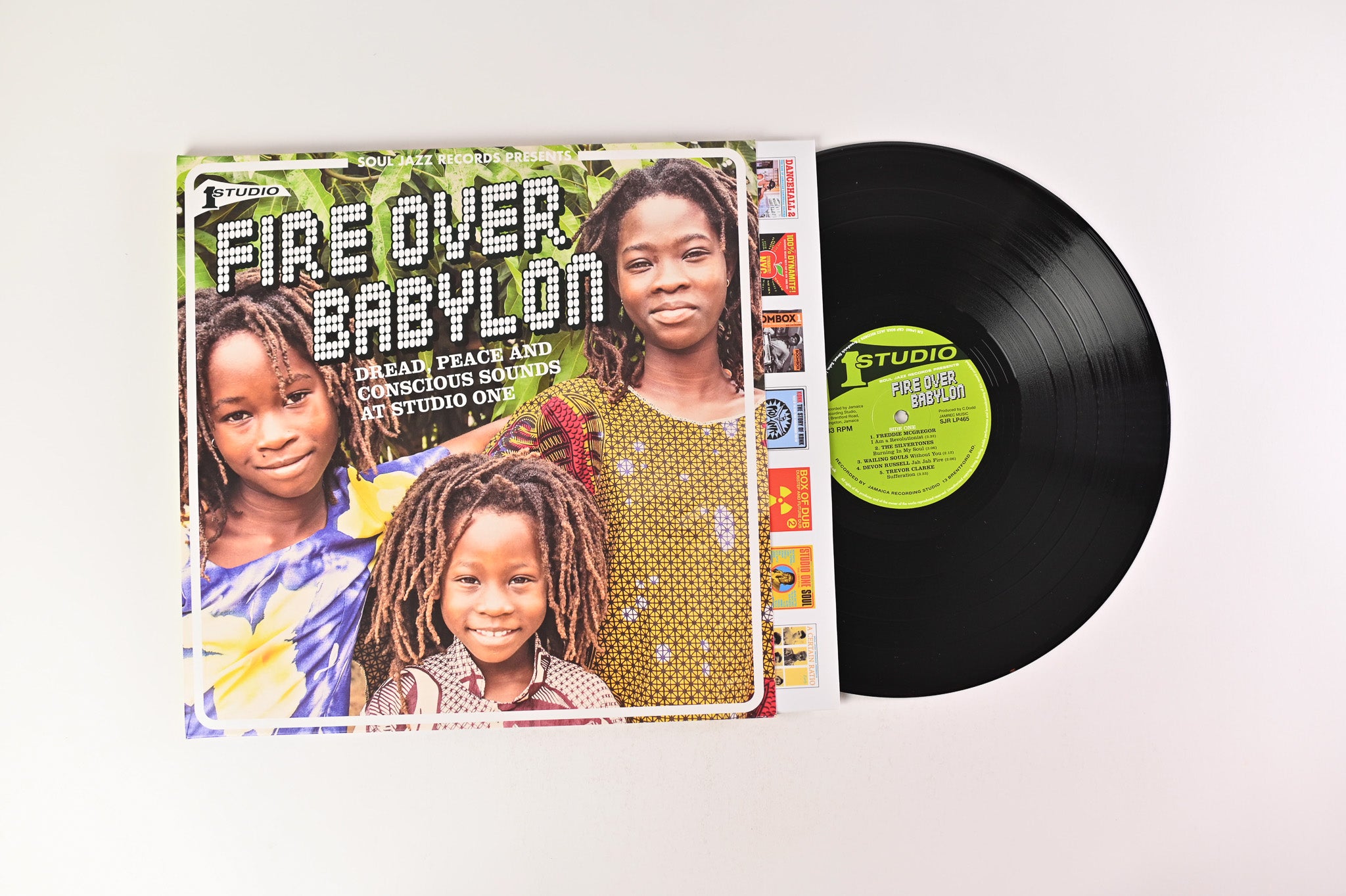 Various - Fire Over Babylon (Dread, Peace And Conscious Sounds At Studio One) on Soul Jazz Records