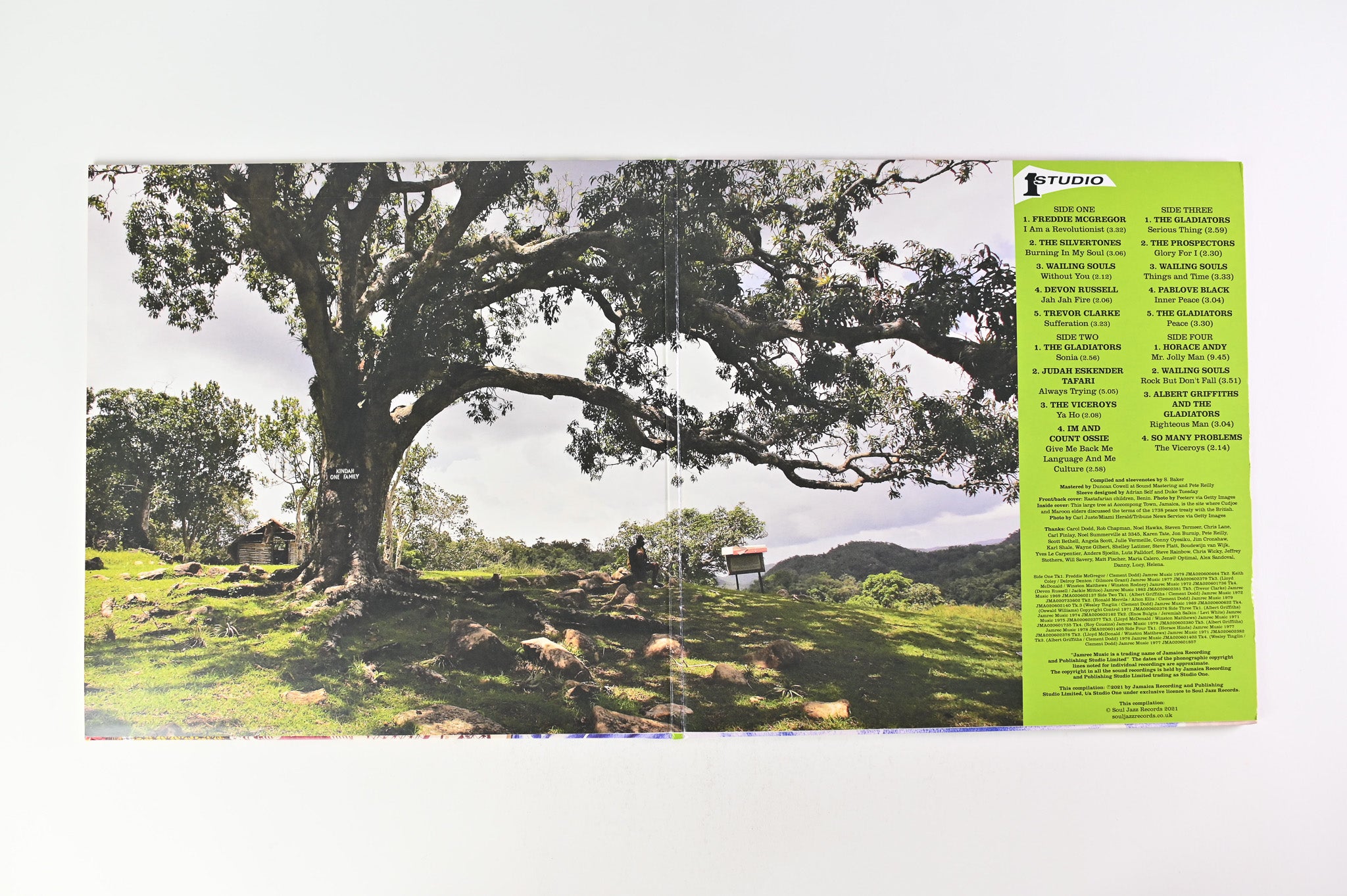Various - Fire Over Babylon (Dread, Peace And Conscious Sounds At Studio One) on Soul Jazz Records
