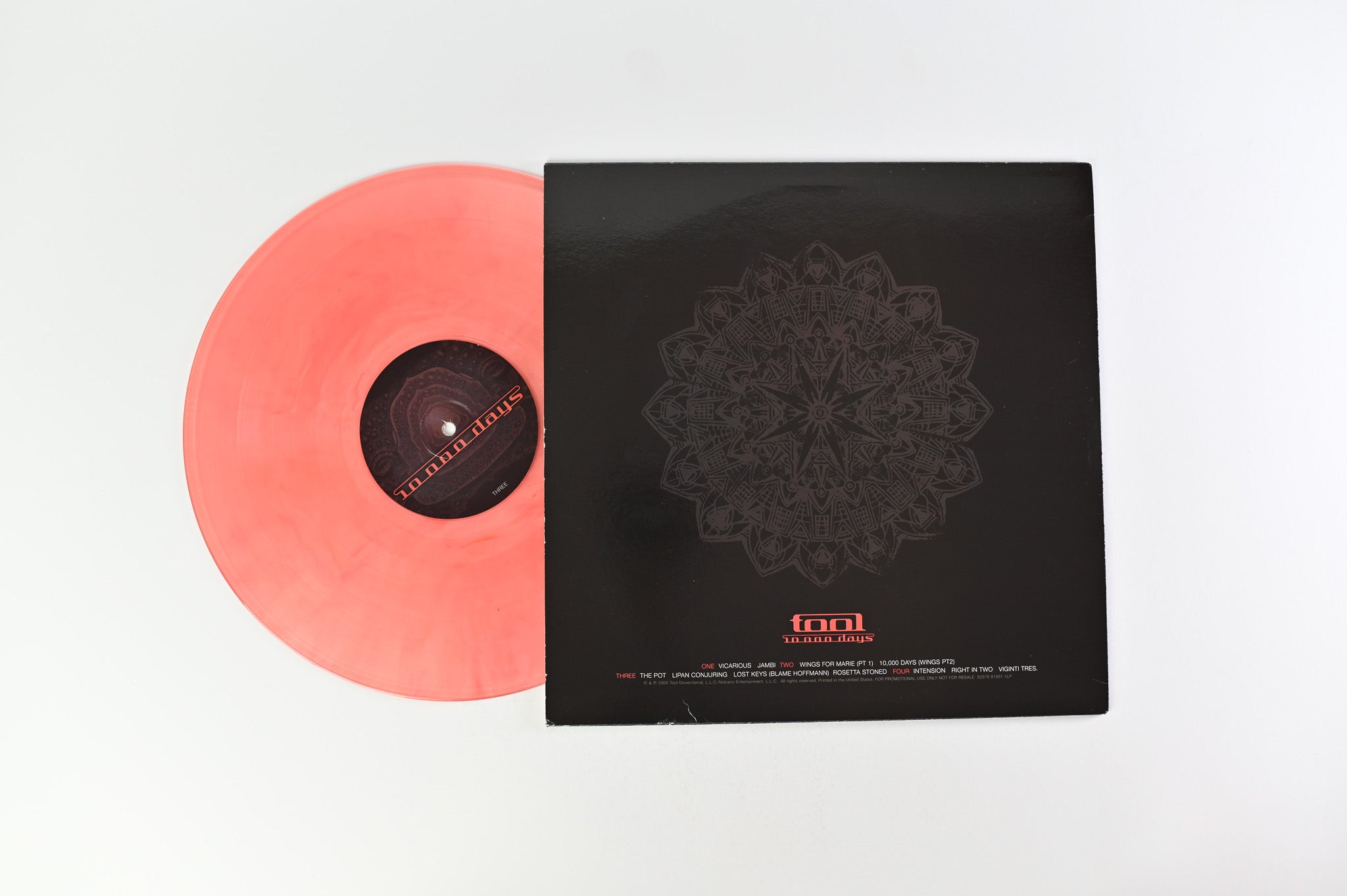 Tool - 10,000 Days on Volcano Colored Vinyl Unofficial