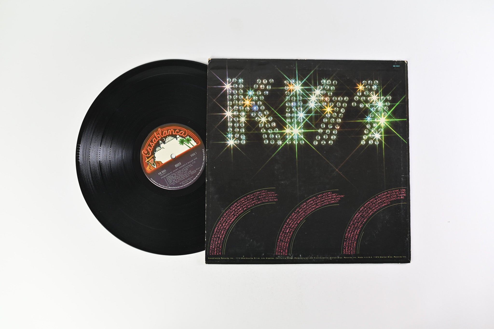Kiss - Kiss on Casablanca with Kissin' Time Hype Sticker