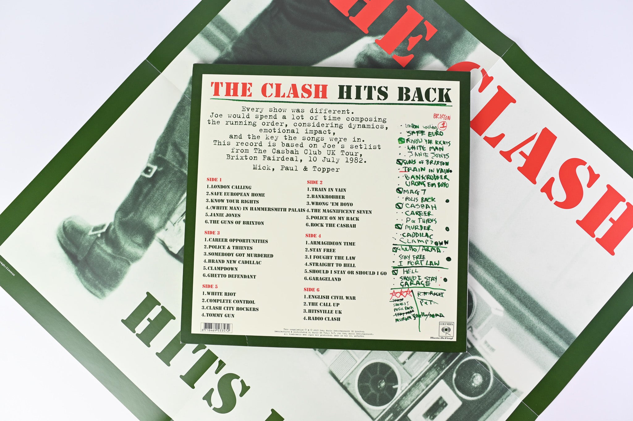 The Clash - Hits Back on Columbia