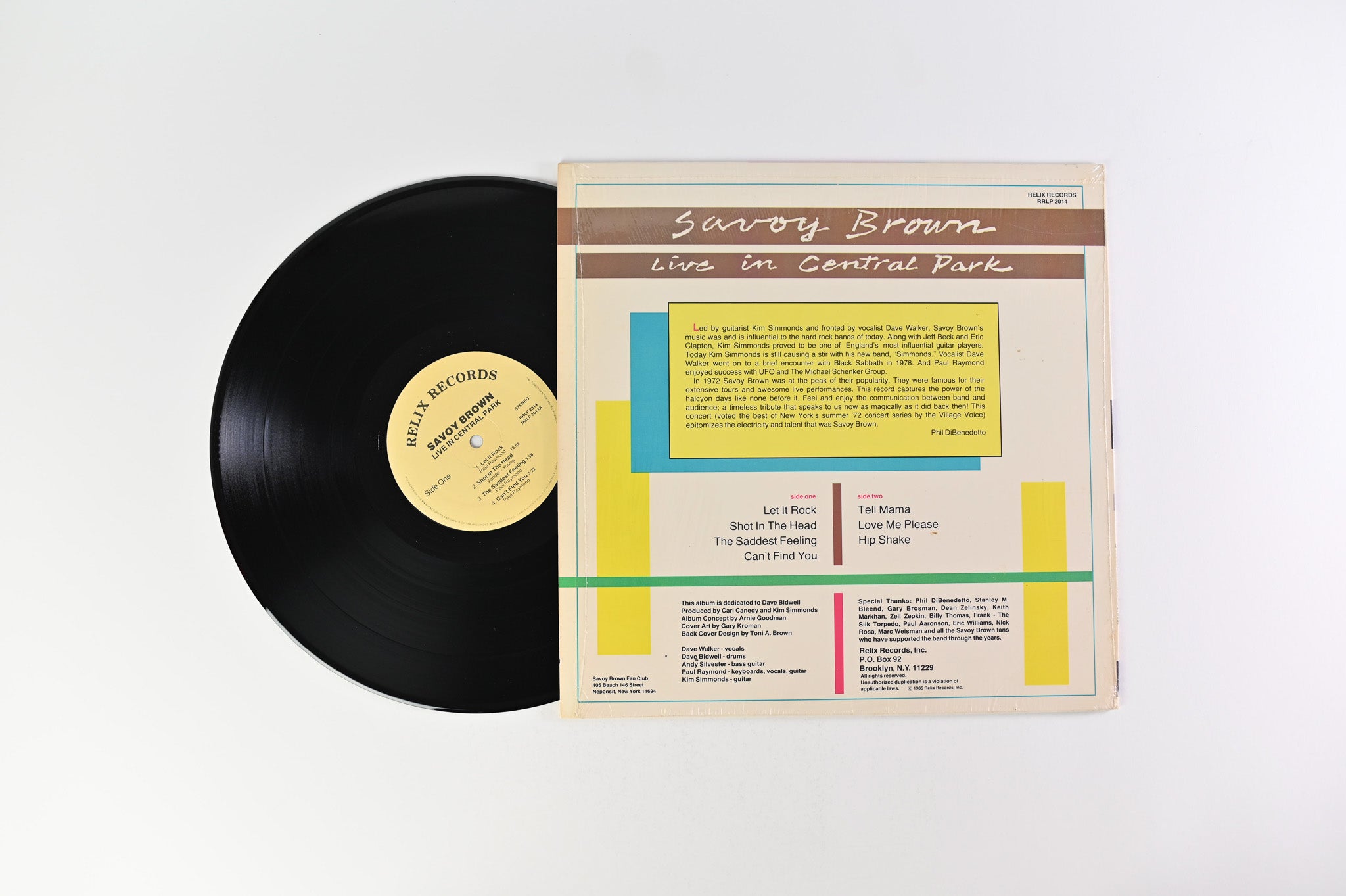 Savoy Brown - Live In Central Park on Relix