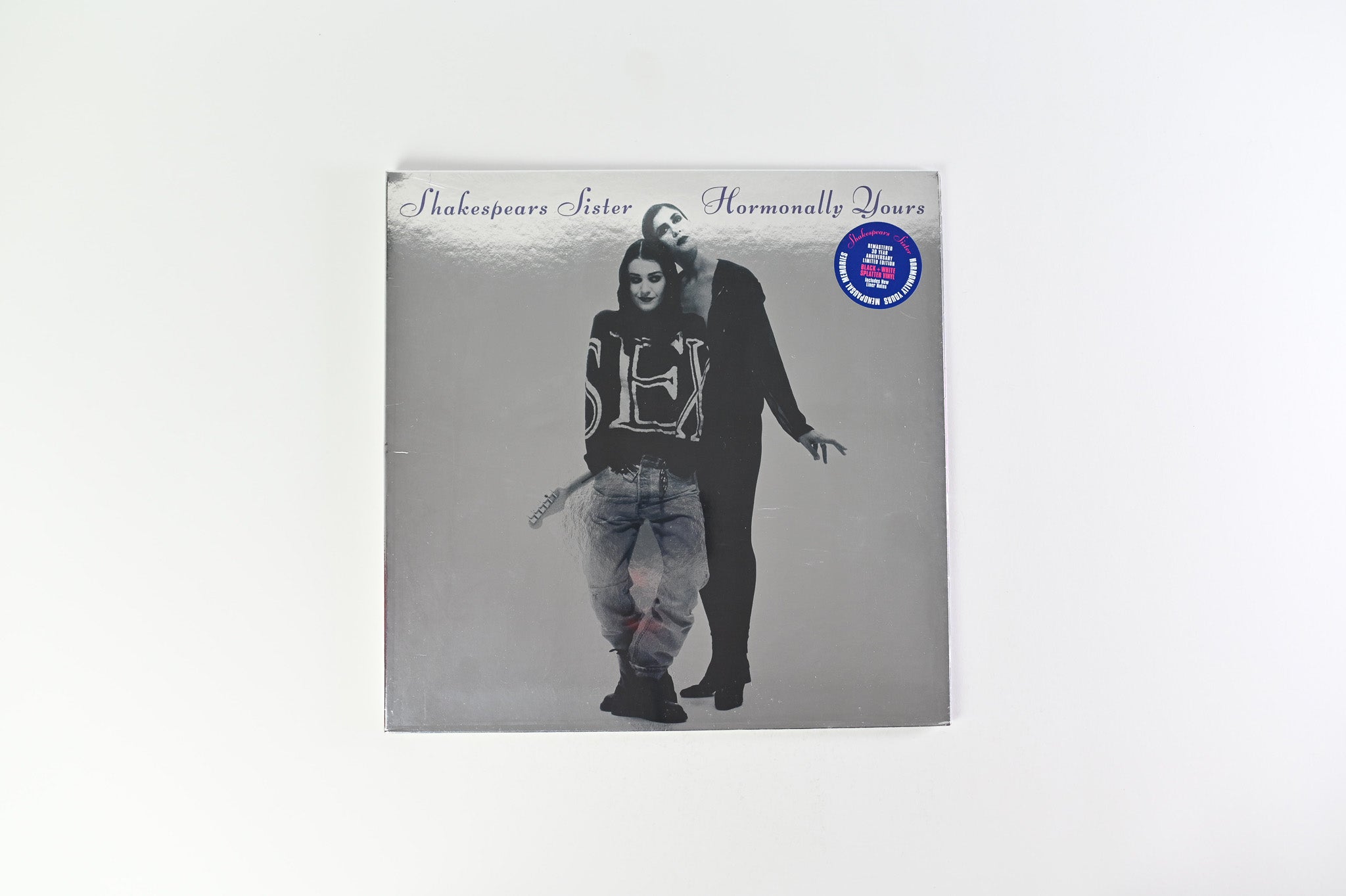 Shakespear's Sister - Hormonally Yours on London Deluxe Ltd Black / White Splatter Sealed