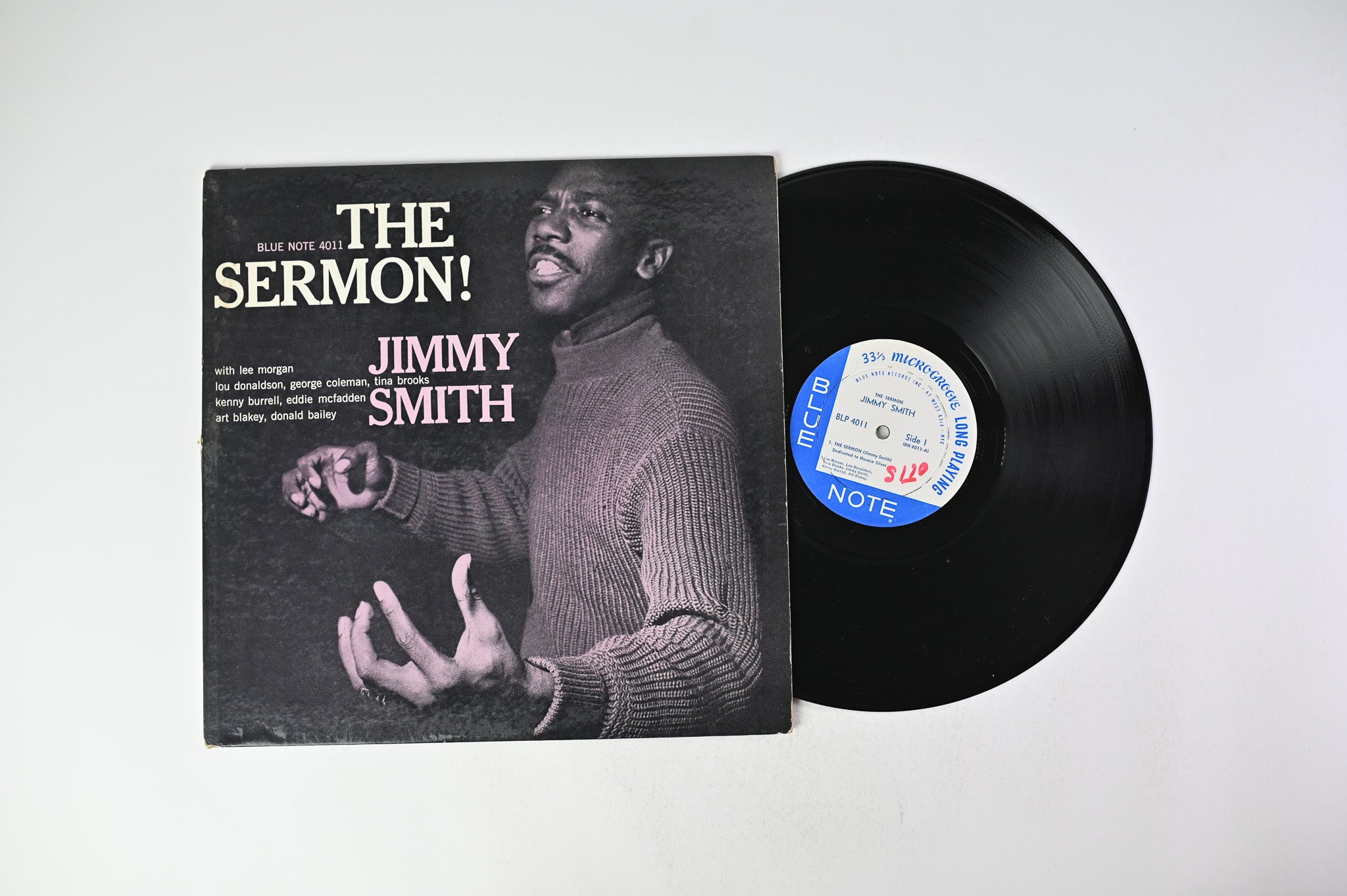 Jimmy Smith - The Sermon! on Blue Note 47 West 63rd NYC Mono