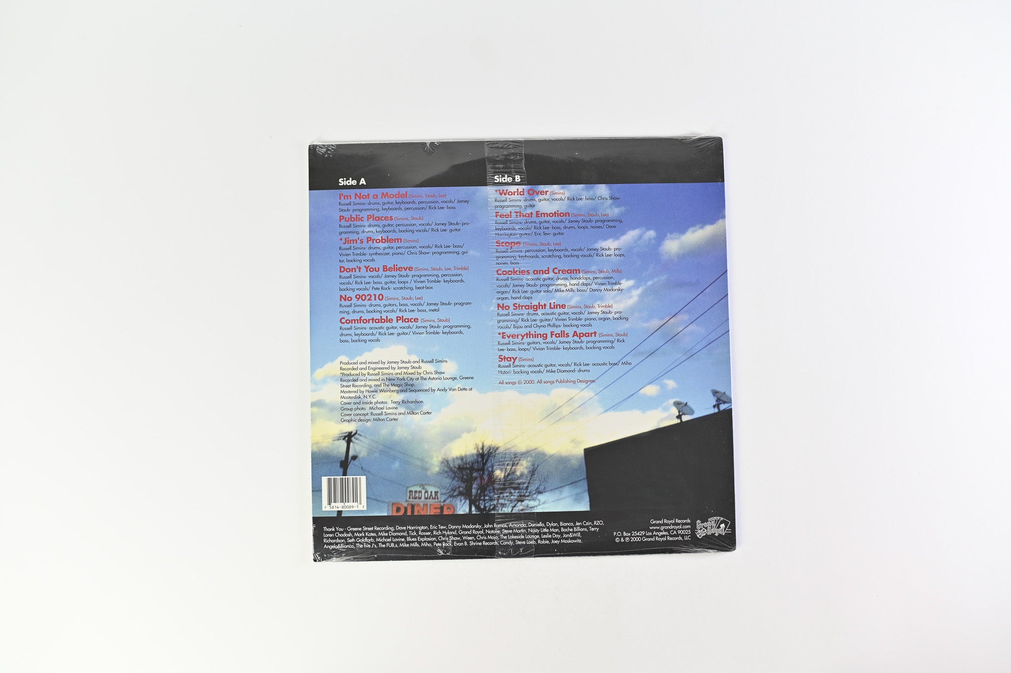 Russell Simins - Public Places on Grand Royal Sealed