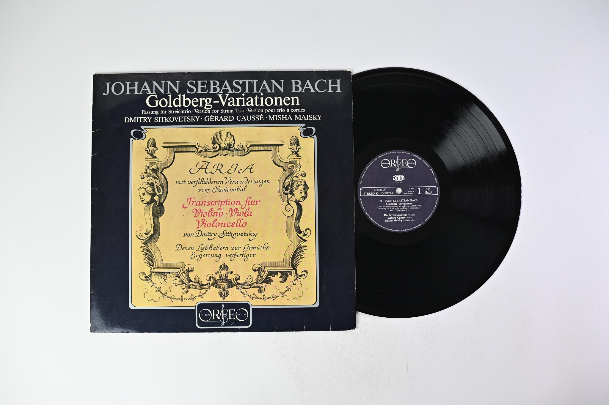 Johann Sebastian Bach - Goldberg Variationen - Fassung Für Streichtrio - Version For String Trio - Version Pour Trio A Cordes on Orfeo