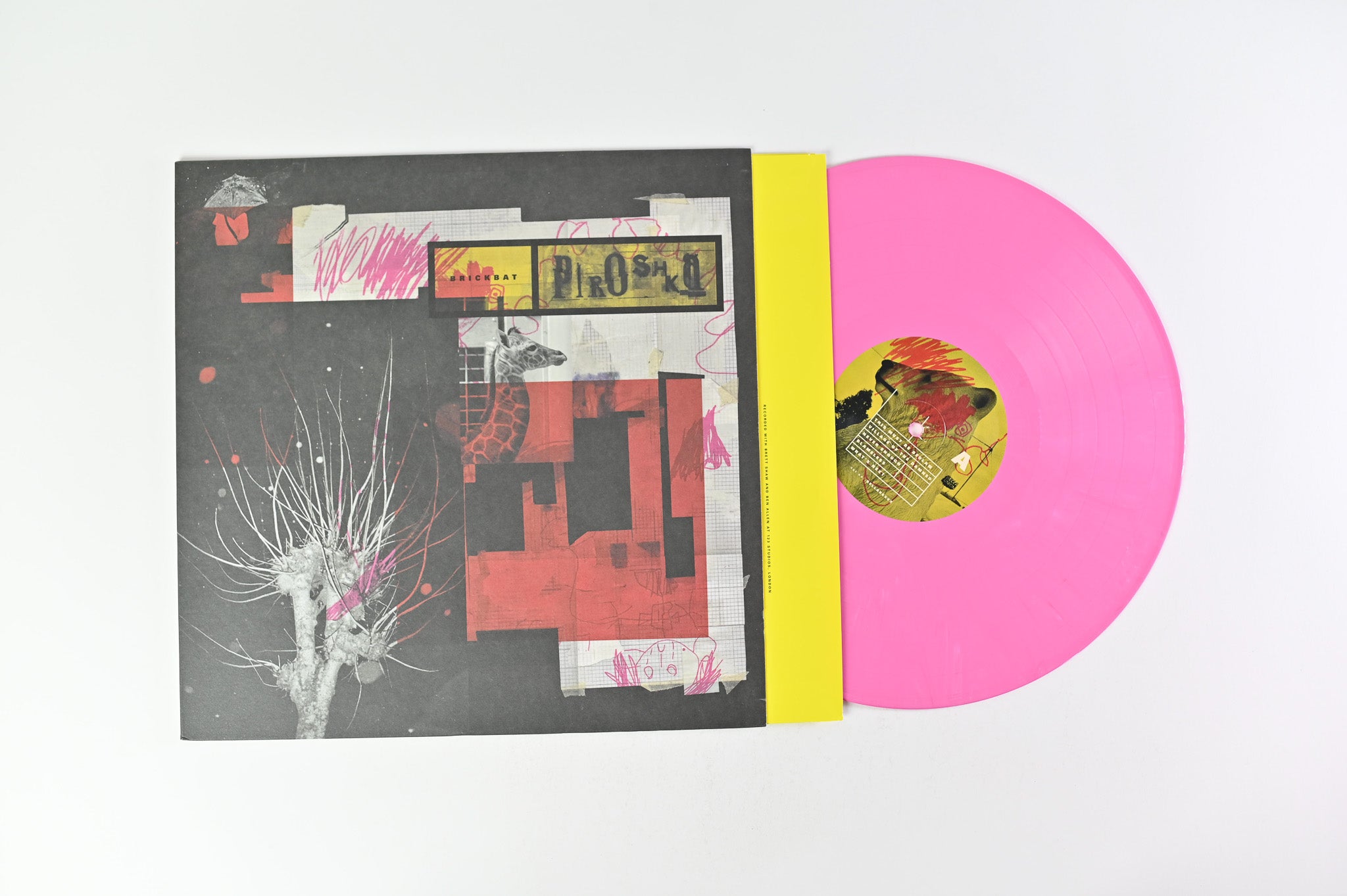 Piroshka - Brickbat on Bella Union - Pink Vinyl