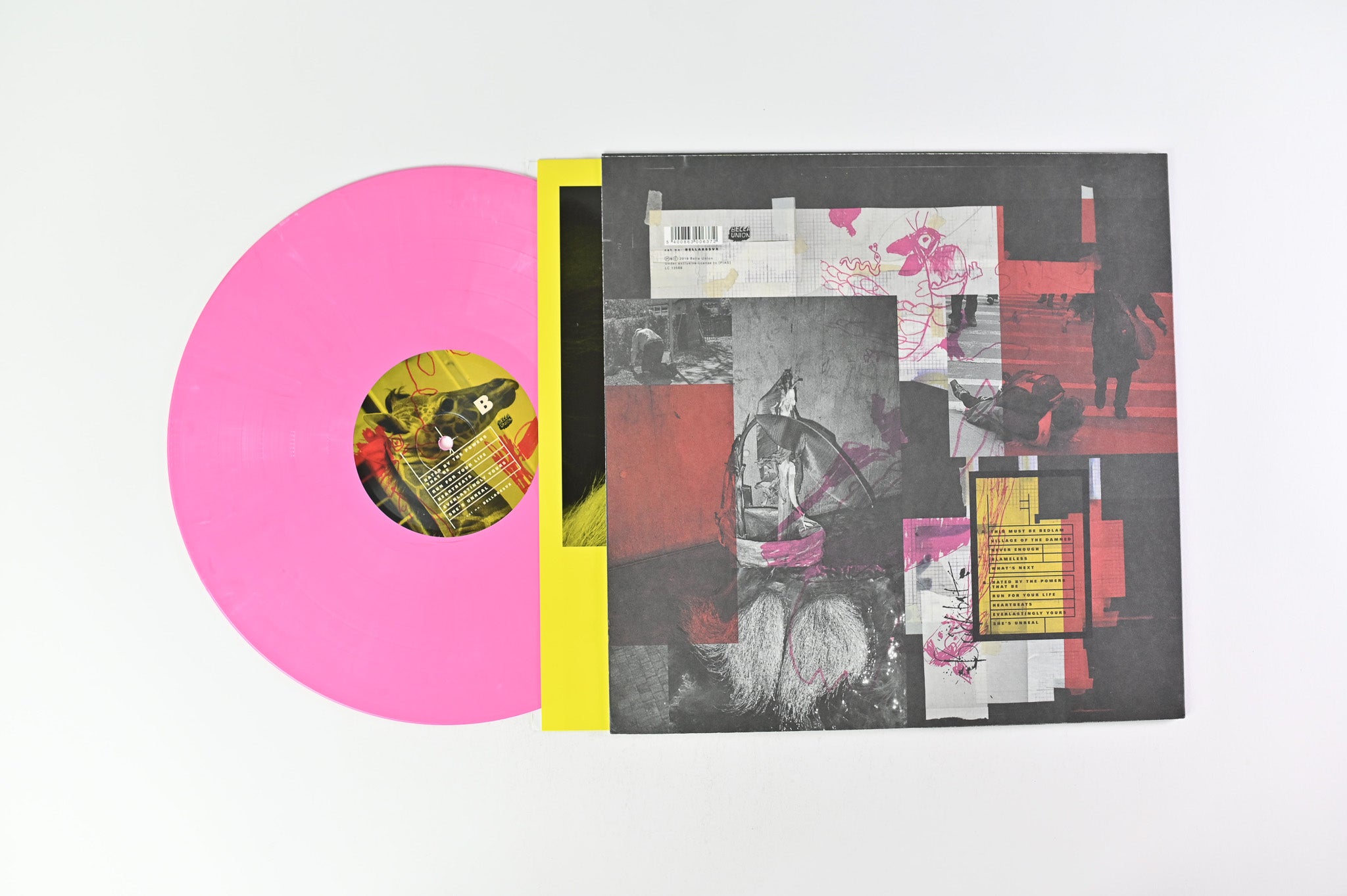 Piroshka - Brickbat on Bella Union - Pink Vinyl