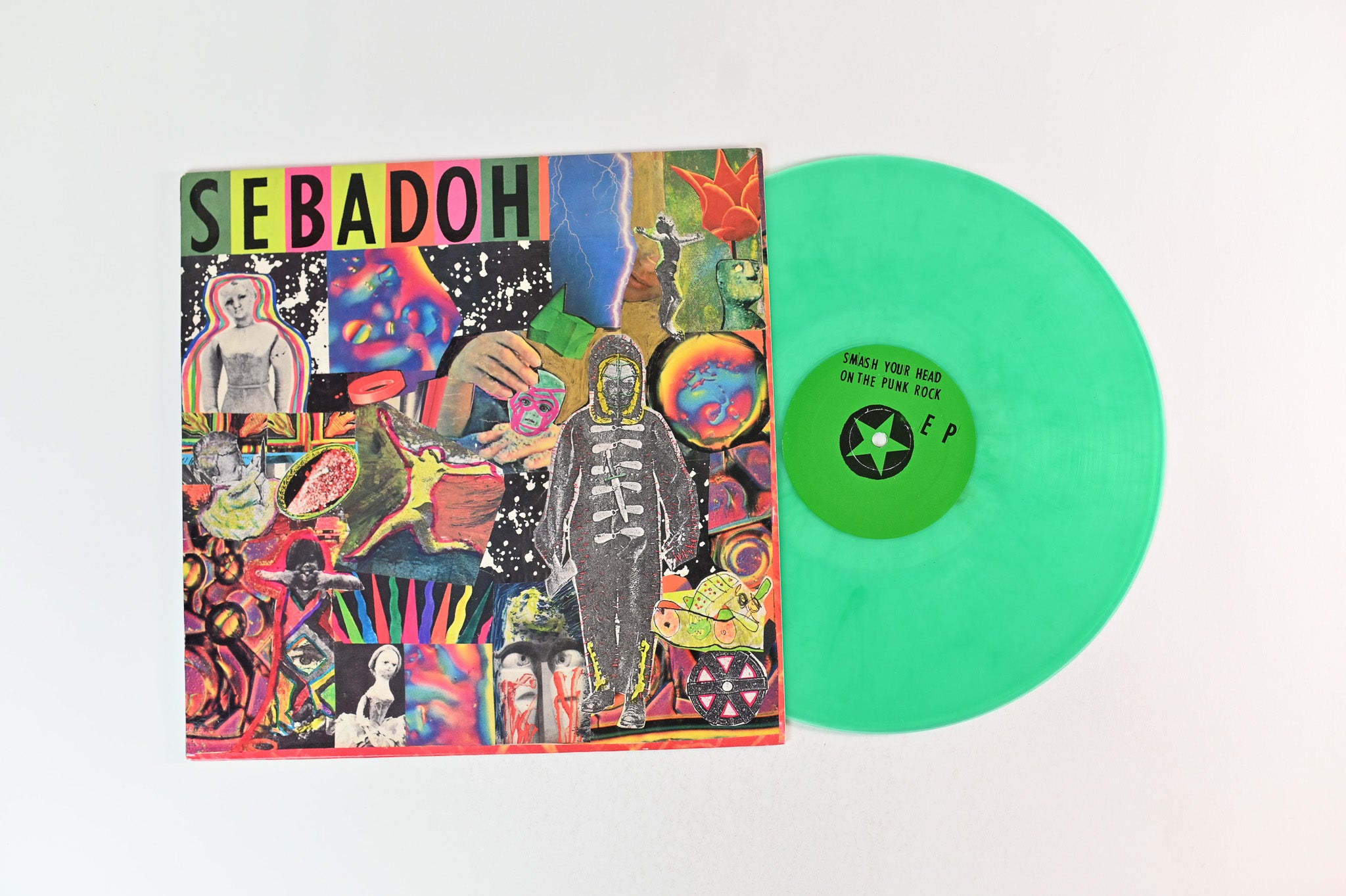 Sebadoh - Smash Your Head On The Punk Rock on Sub Pop Green Transparent
