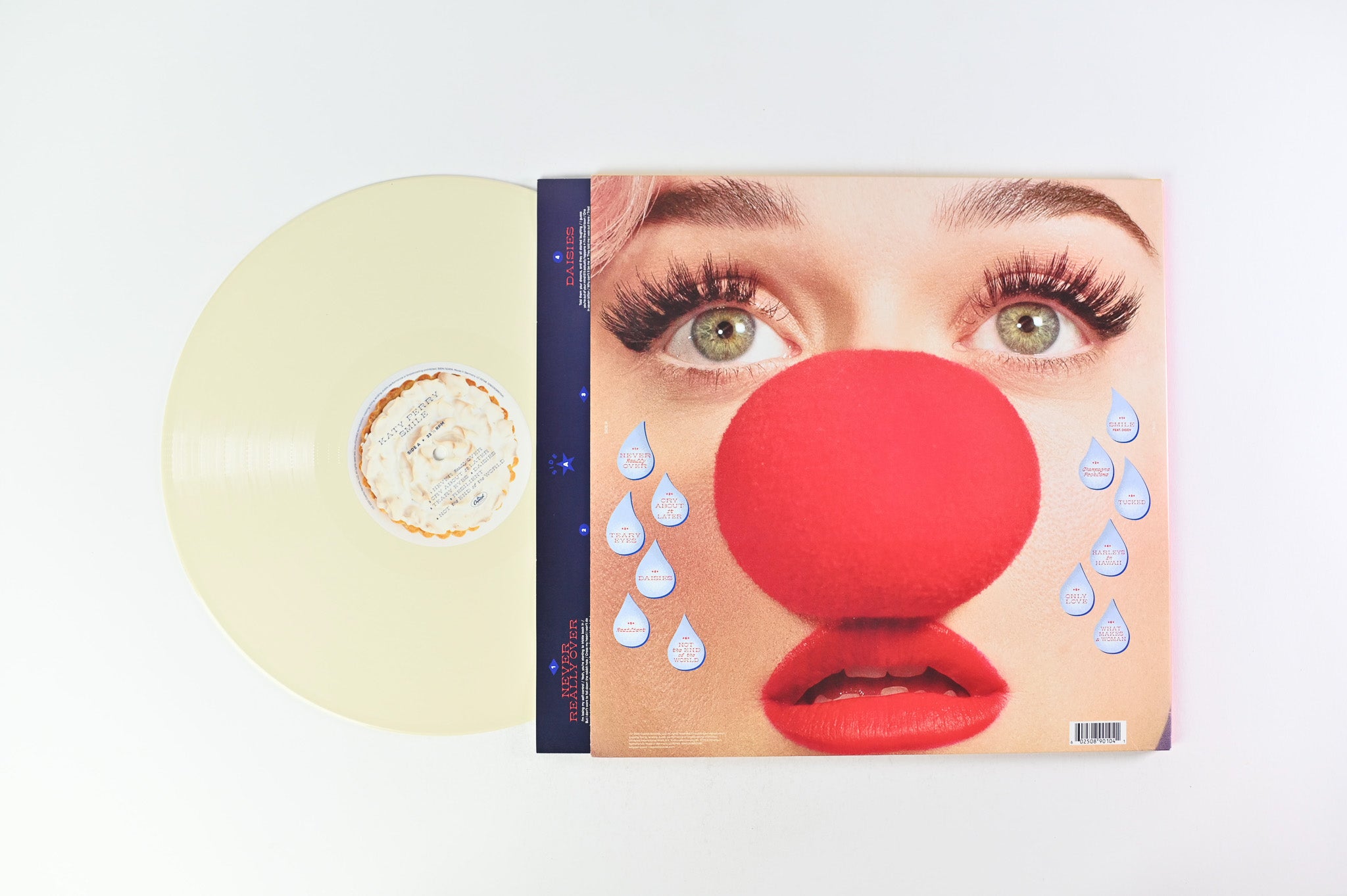 Katy Perry - Smile on Capitol Records - White Vinyl