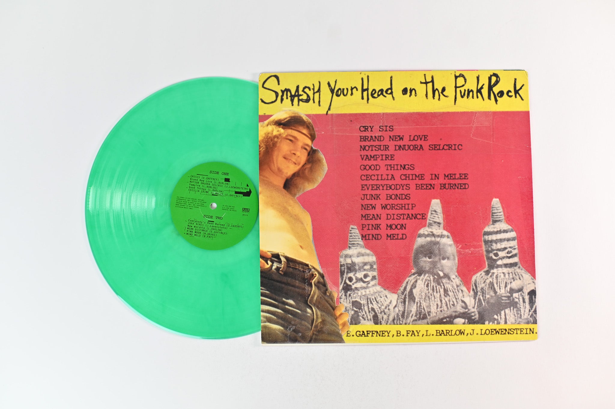 Sebadoh - Smash Your Head On The Punk Rock on Sub Pop Green Transparent