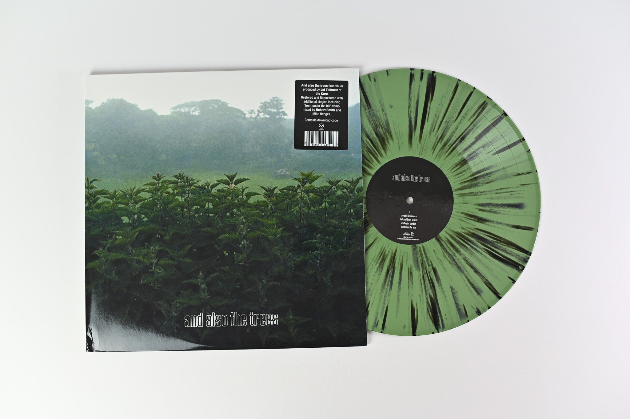 And Also The Trees - And Also The Trees on Graveface Green and Black Splatter