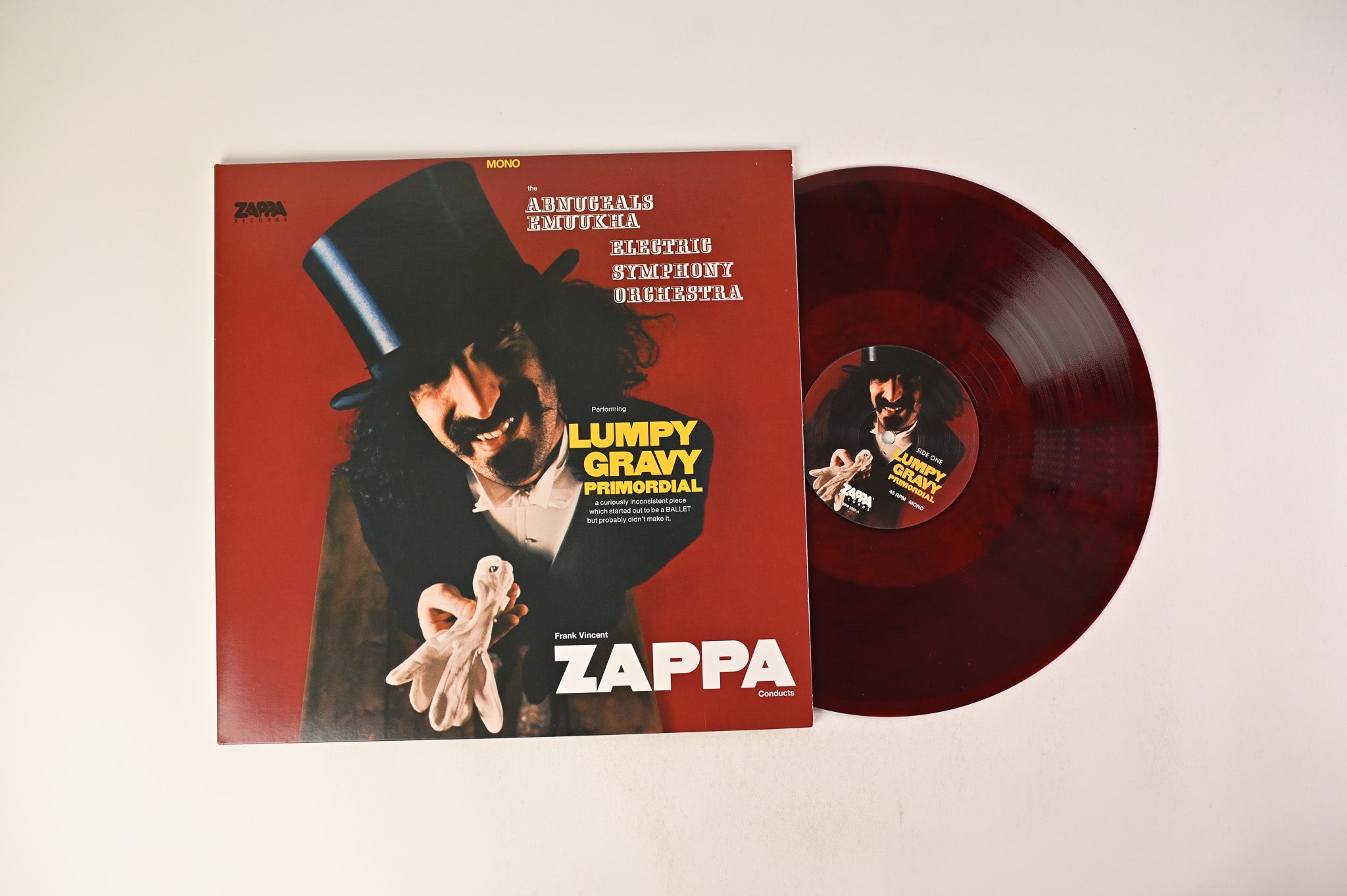 Frank Zappa - Lumpy Gravy Primordial Numbered Reissue on Zappa Records Burgundy Vinyl