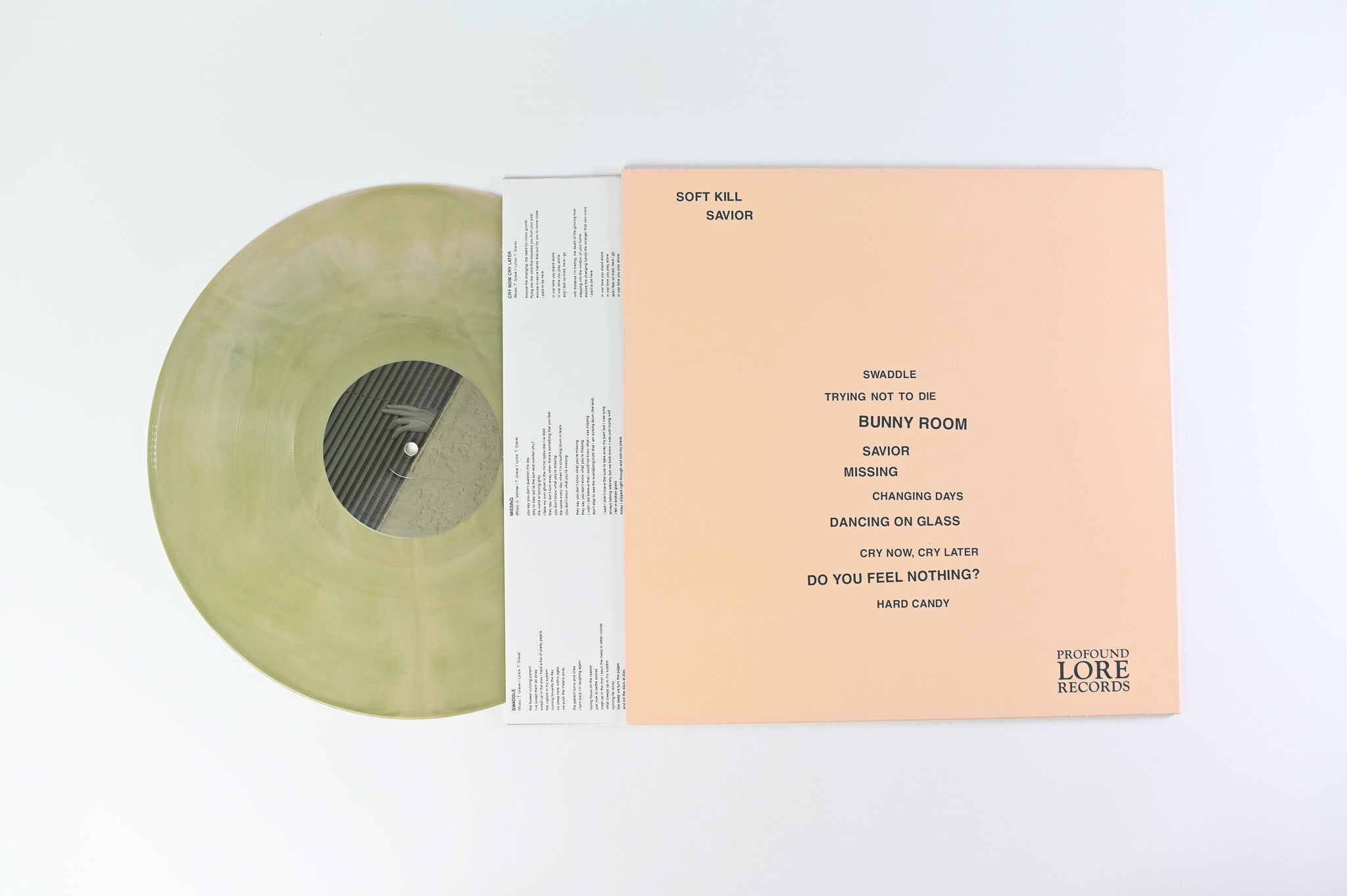 Soft Kill - Savior on Profound Lore Dark Green w/Pink Marble Galaxy Swirl Reissue