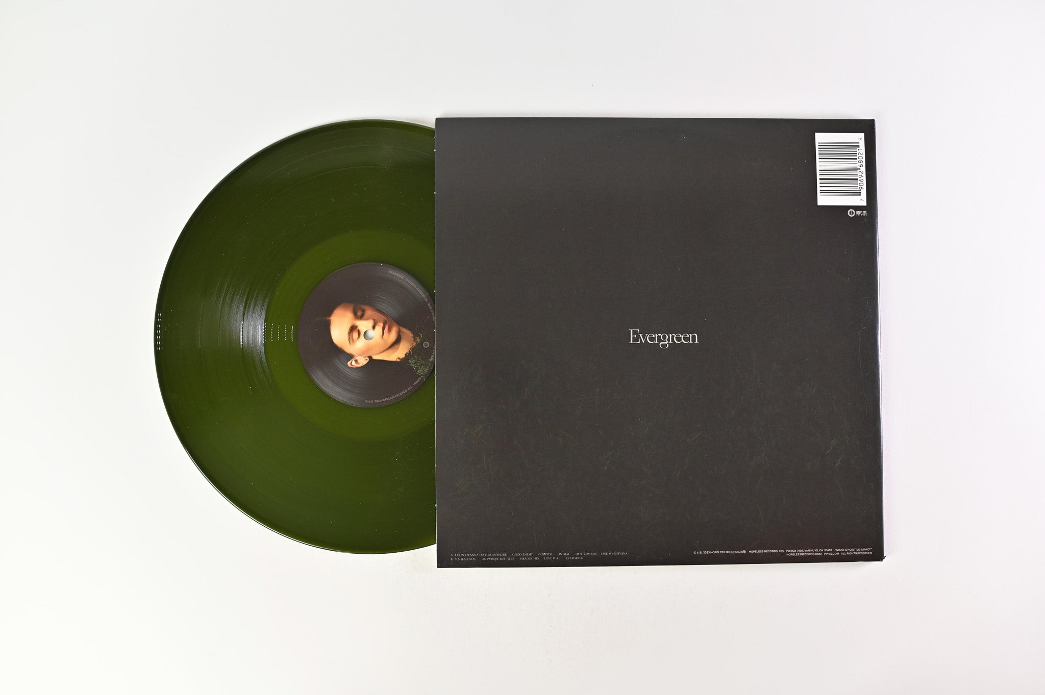 Pvris - Evergreen on Hopeless Records - Olive Vinyl