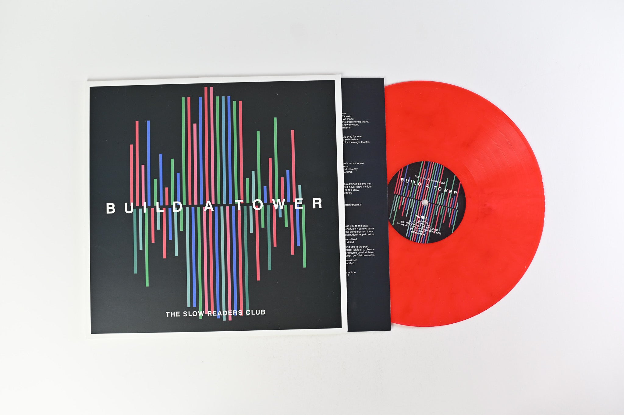 The Slow Readers Club - Build A Tower on Modern Sky UK Ltd Red Vinyl