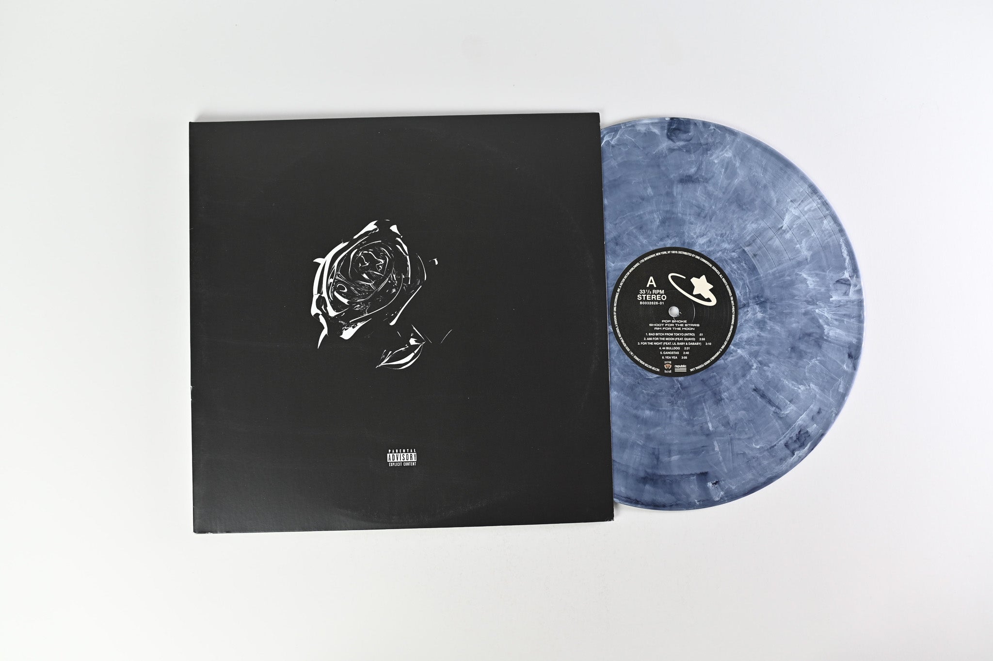 Pop Smoke - Shoot For The Stars Aim For The Moon on Republic Target Exclusive Marbled Vinyl