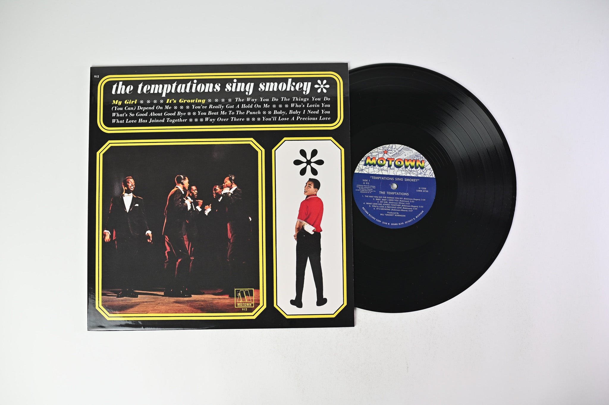 The Temptations - The Temptations Sing Smokey Mono Reissue on Motown