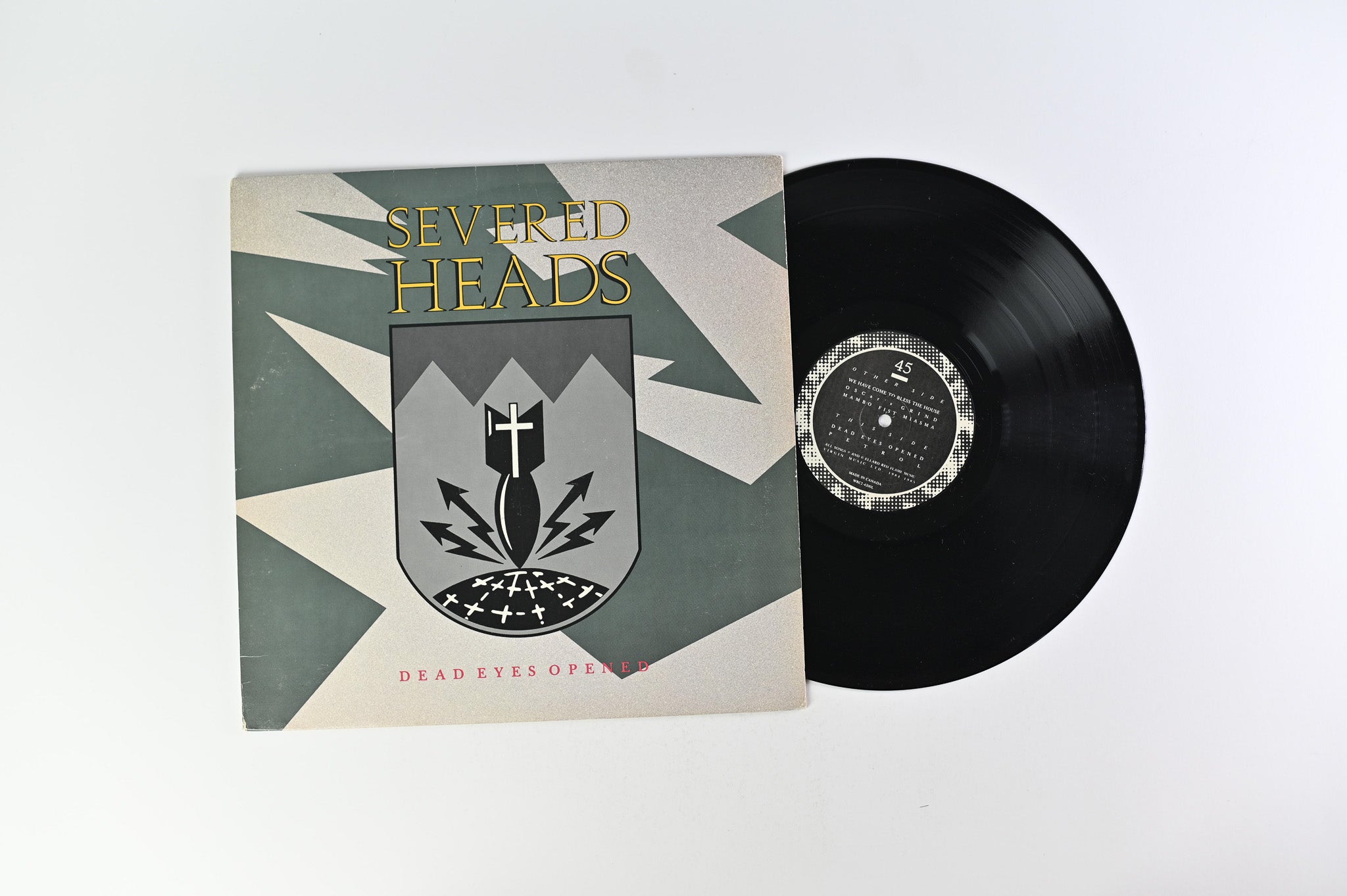 Severed Heads - Dead Eyes Opened on Nettwerk Canada Reissue